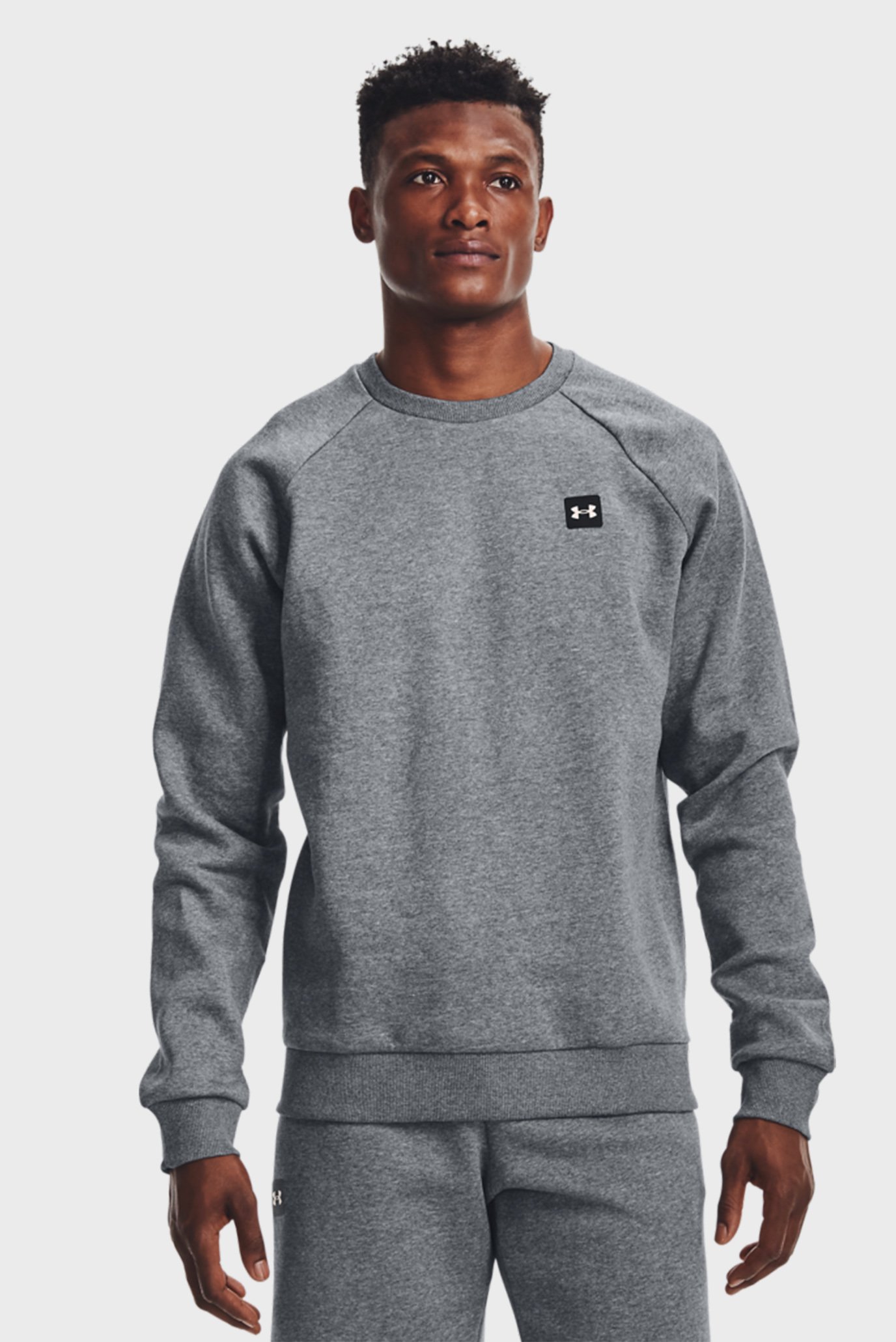 UA Rival Fleece Crew Under Armour 1357096 012 MD Fashion