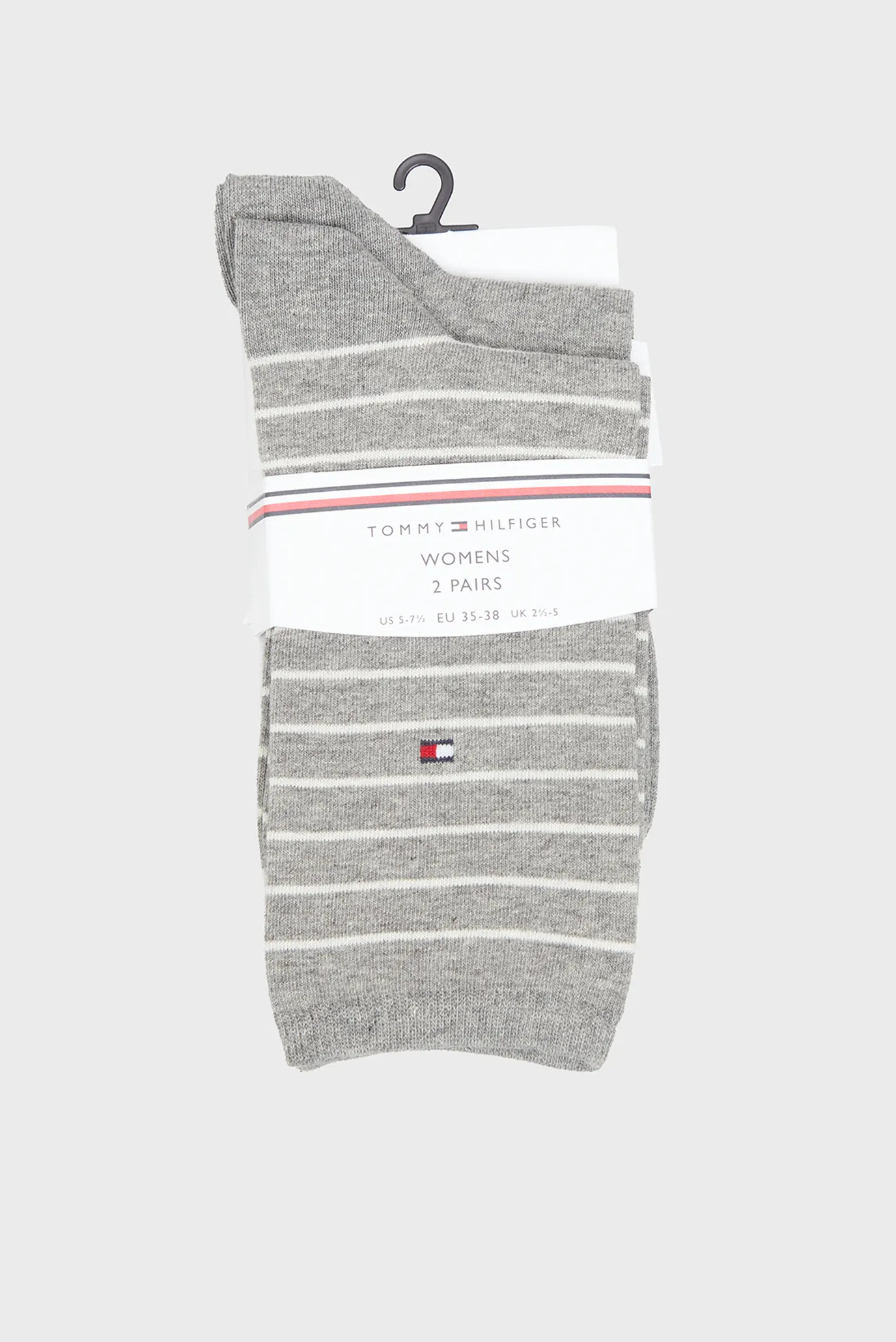 Жіночі сірі шкарпетки (2 пари) SMALL 1