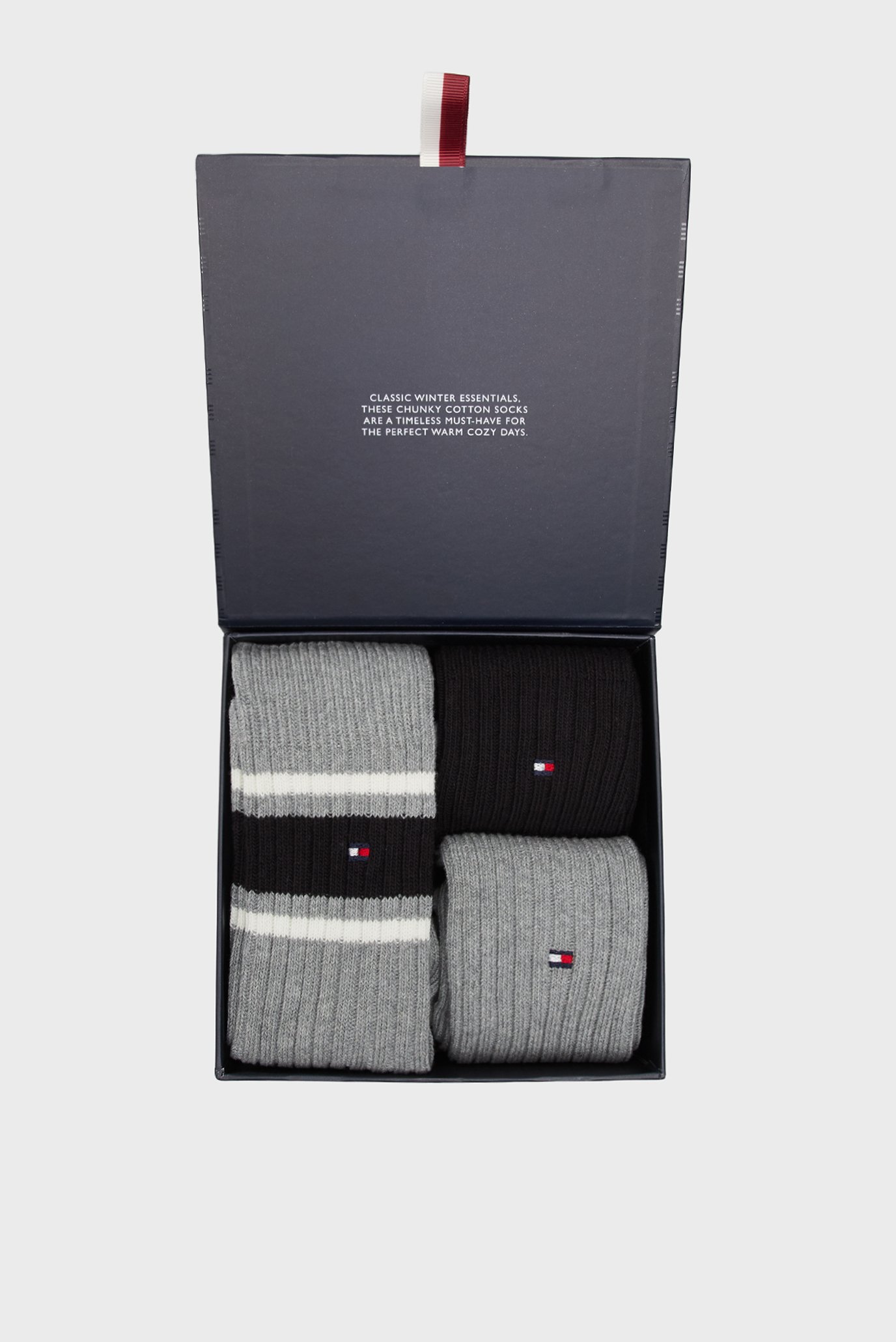 Чоловічі шкарпетки (3 пари) TH MEN SOCK 3P GIFTBOX BOOTSOCK 1