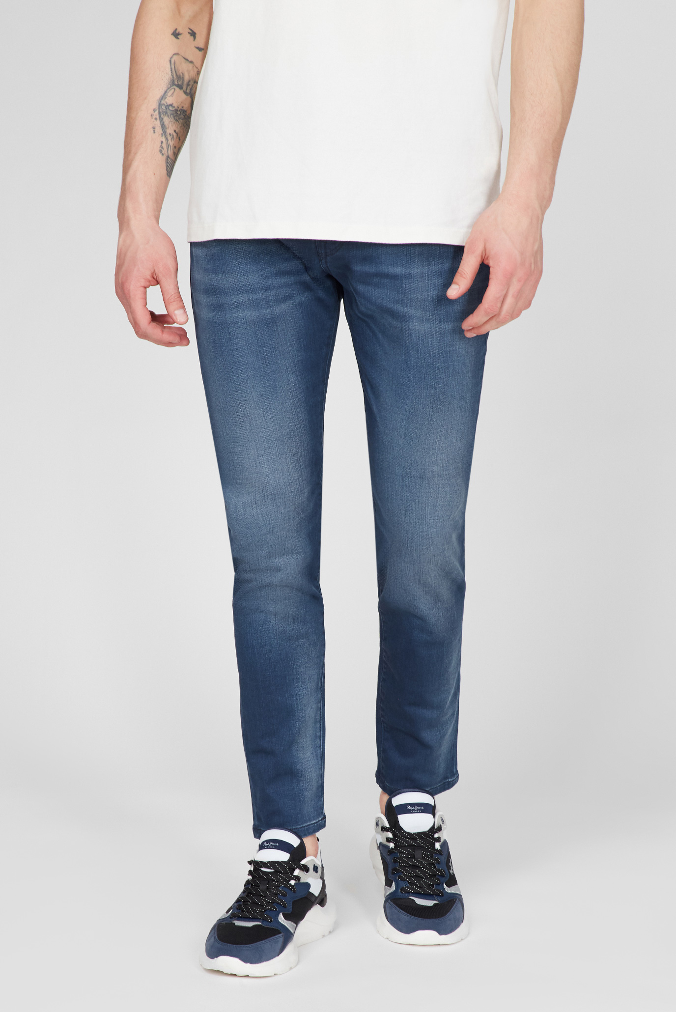 Мужские синие джинсы RAY 1