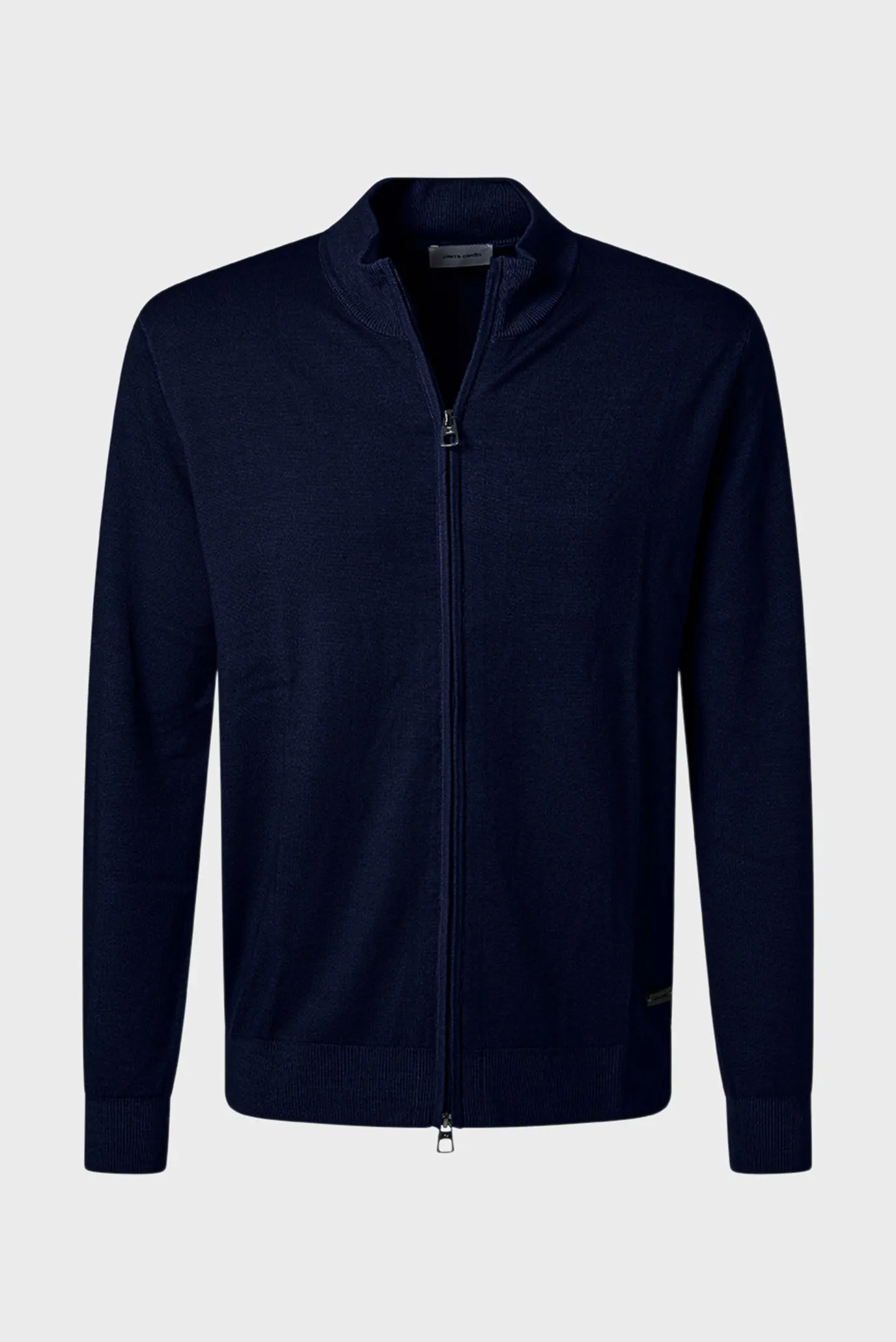 Чоловічий темно-синій вовняний кардиган 6