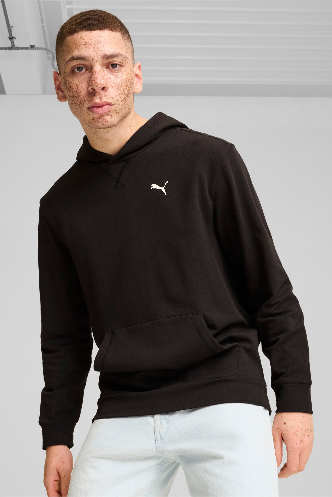 Мужское черное худи BETTER SPORTSWEAR Hoodie Men 1