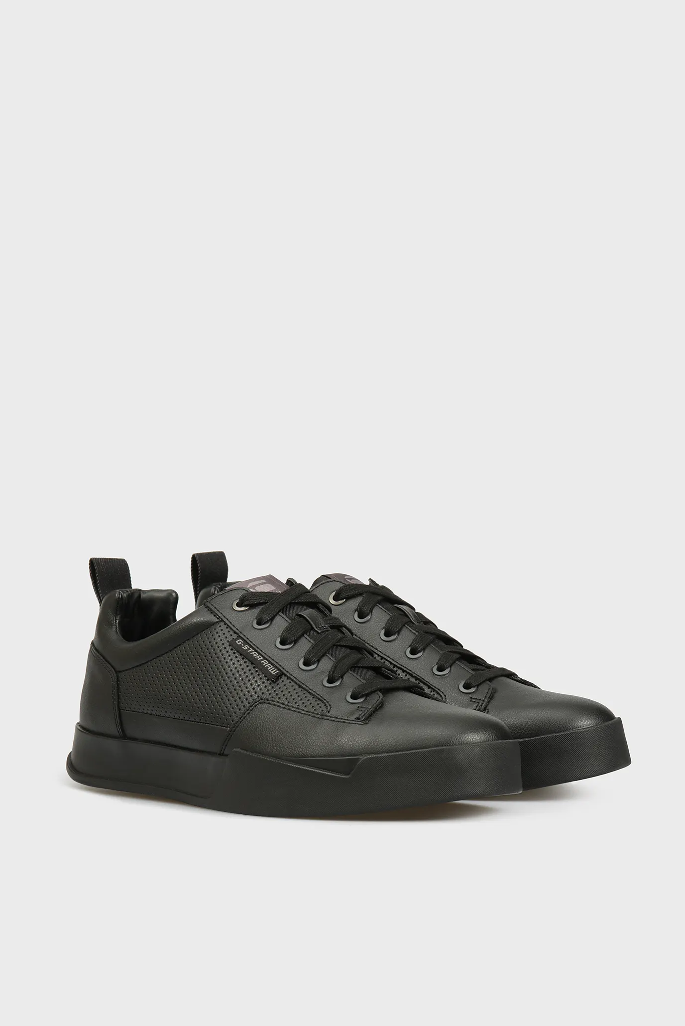 Мужские черные сникеры Rackam Core Low GStar RAW D15202