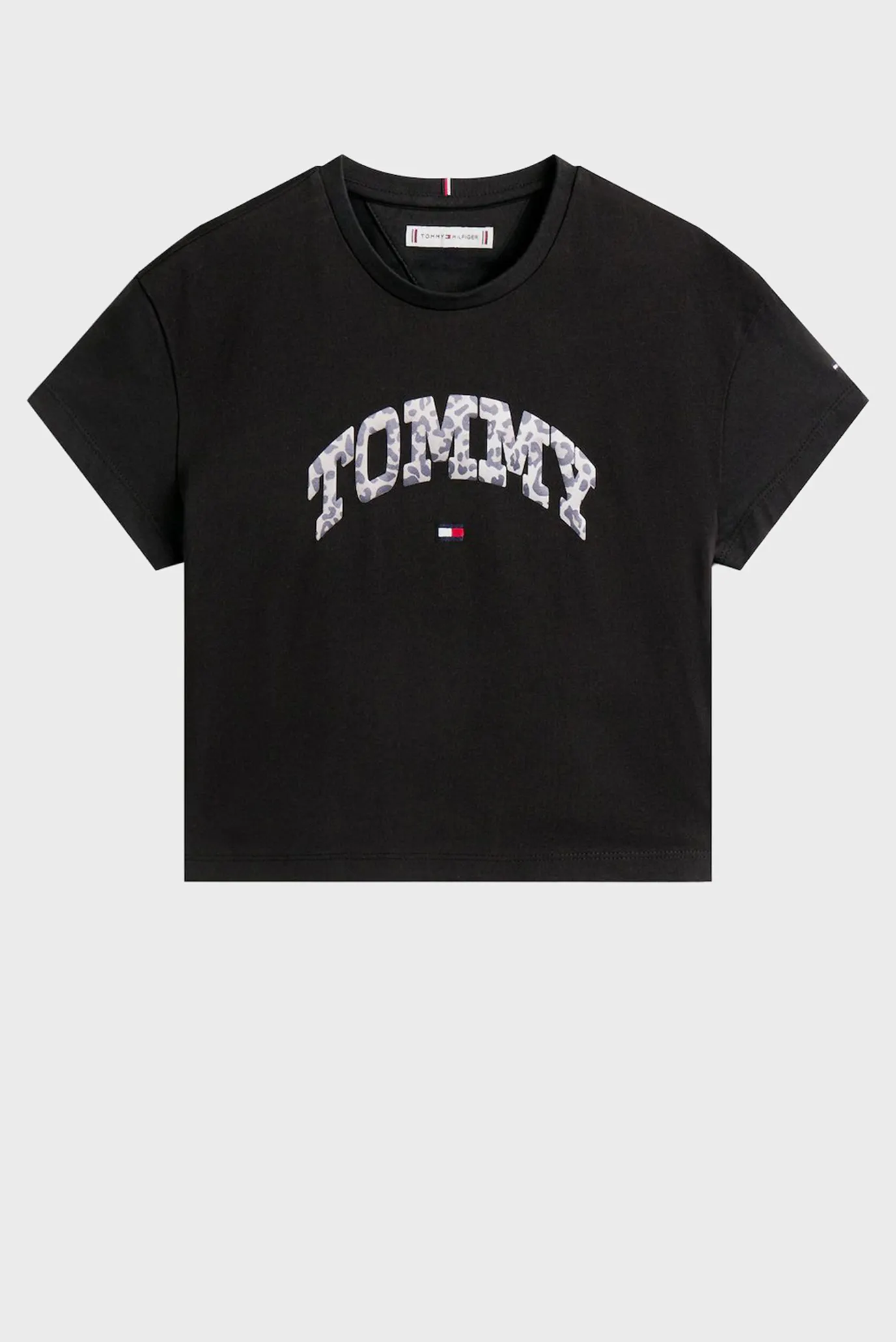 Дитяча чорна футболка VARSITY 5