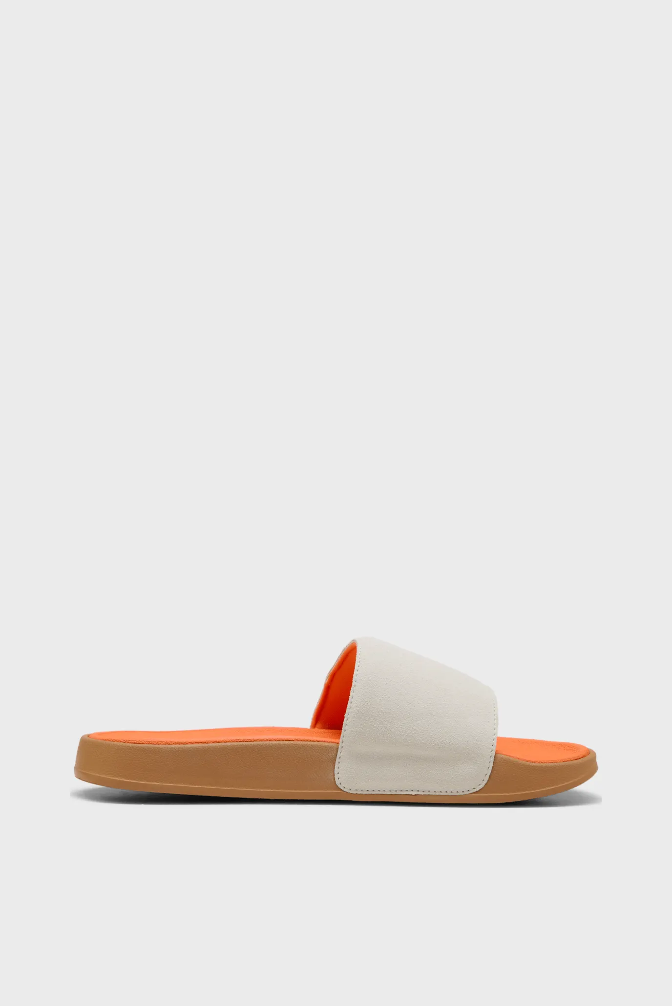 Білі замшеві слайдери Leadcat 2.0 Palermo Foil Slides Unisex 1