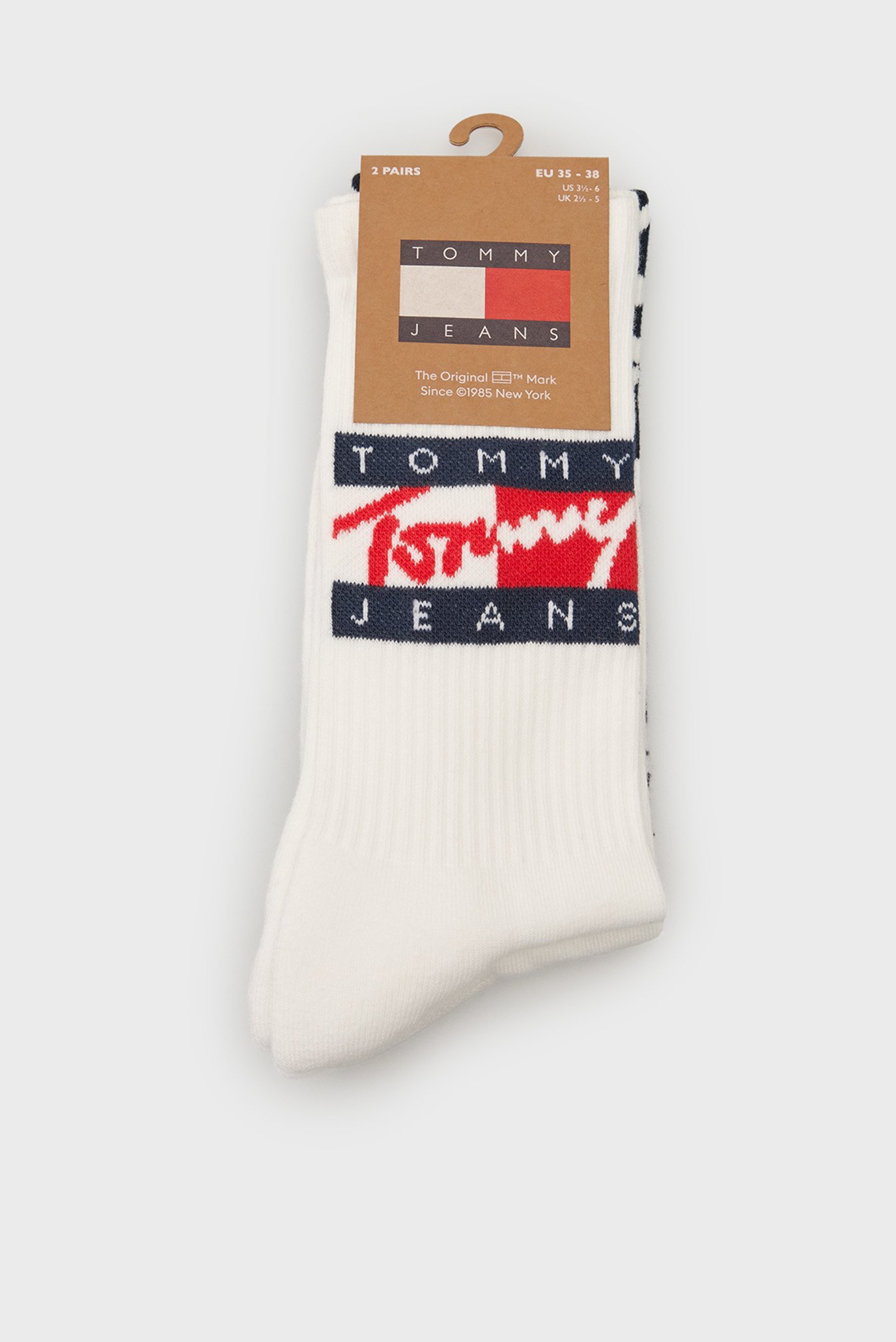 Носки (2 пары) TH UNI TJ SOCK 2P TOMMY FLAG 1