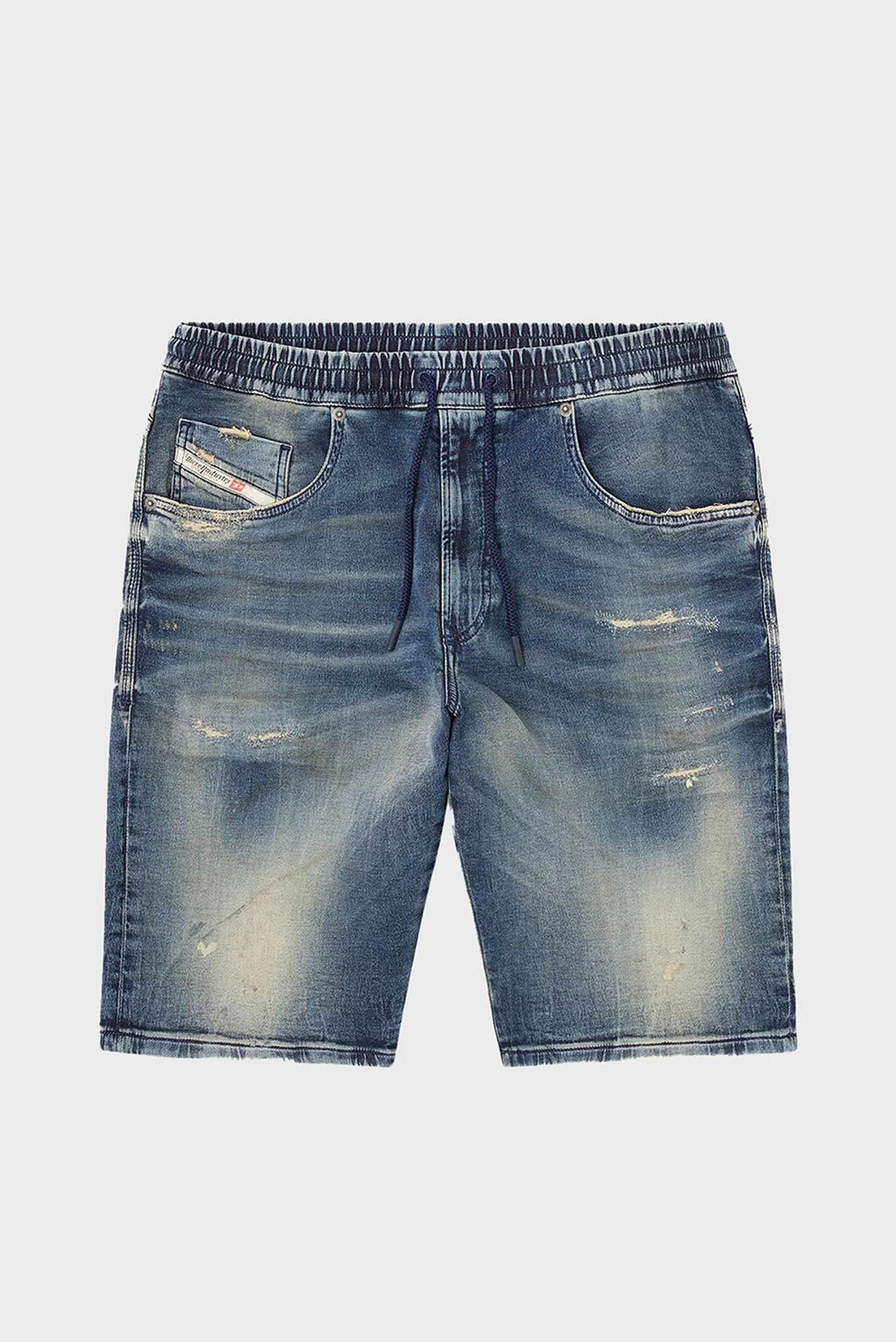 Чоловічі сині джинсові шорти 2033 D-KROOLEY-SHORT JOGG CALZONCINI 4