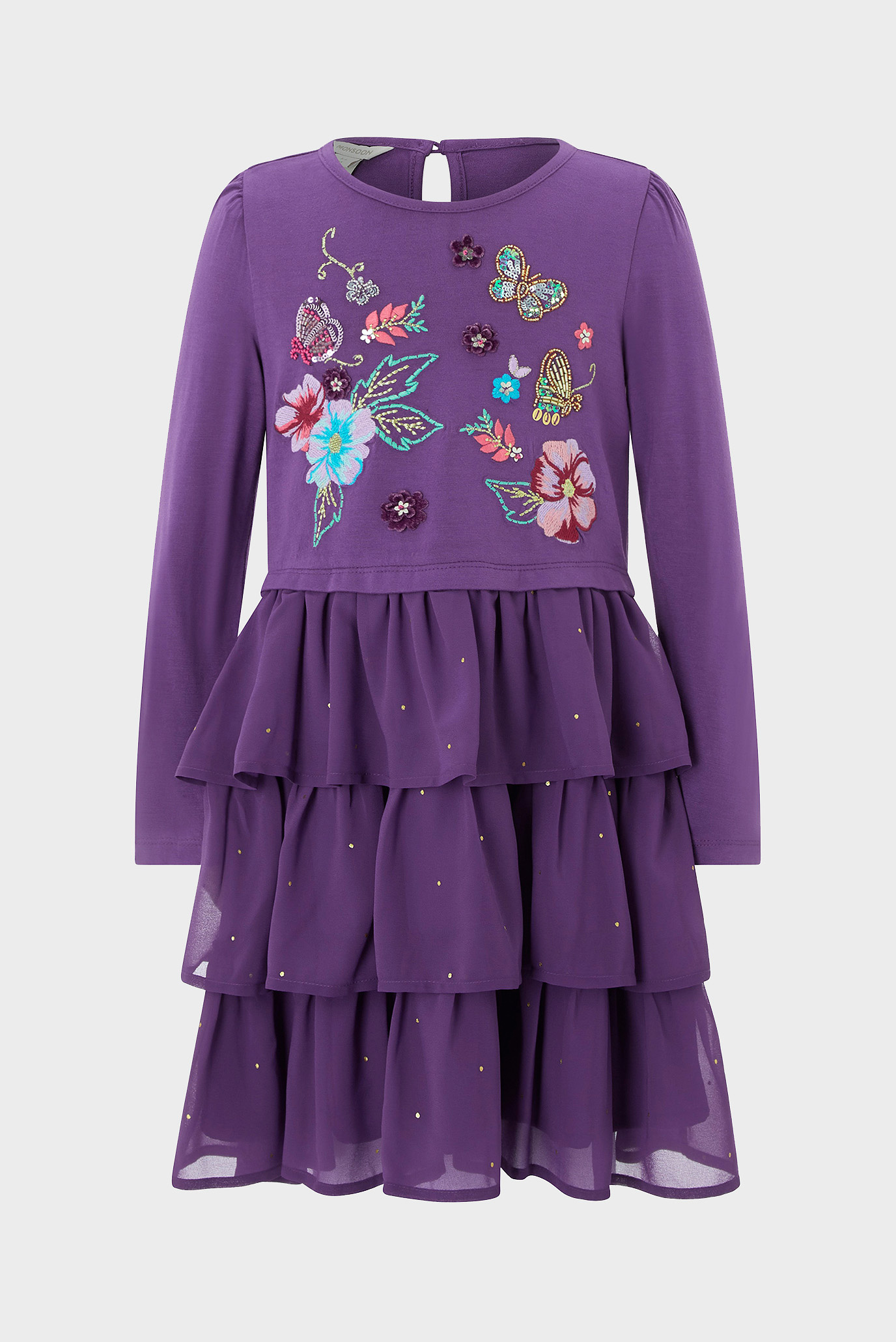 Детское фиолетовое платье Ebony Dress 1