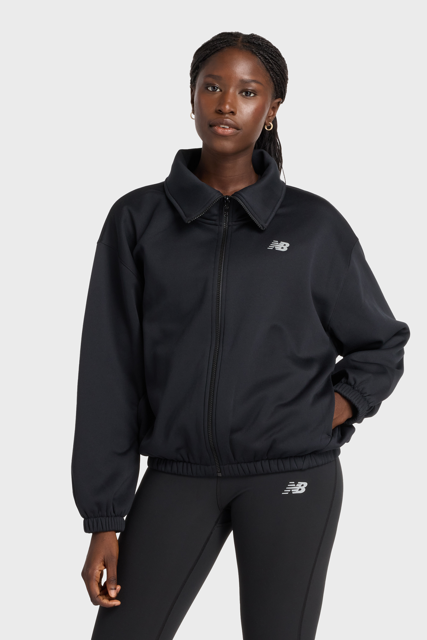 Женская черная спортивная кофта Performance Fleece FZ 1