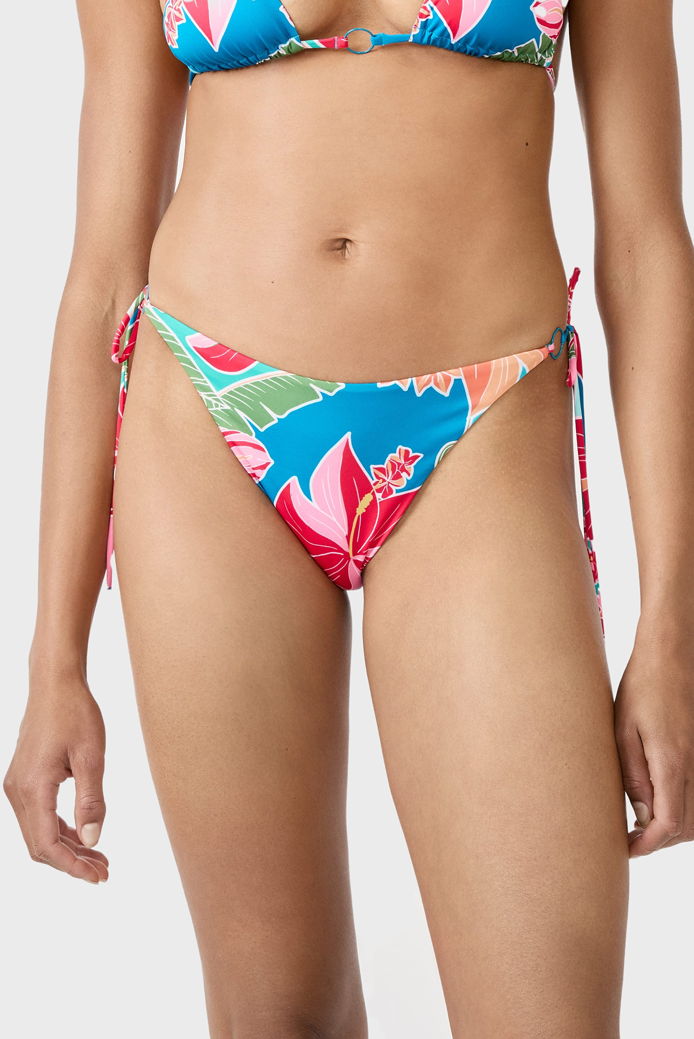 Женские трусики от купальника с узором HIBISCUS Разноцветный M Etam 6554689 Женские трусики от купальника с узором HIBISCUS Разноцветный M Etam 6554689