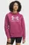 Женское розовое худи UA Rival Flc Shimmer Hdy