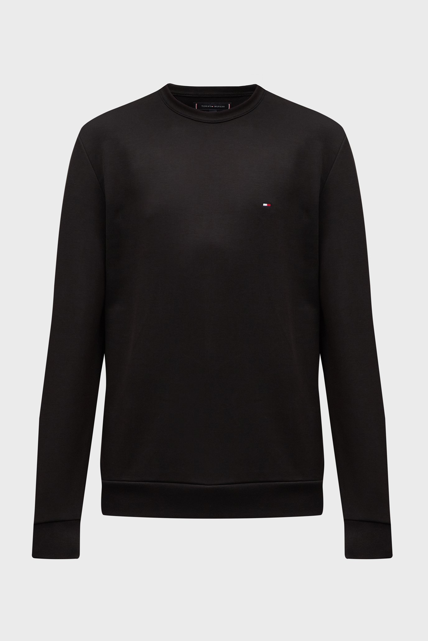 Мужской черный свитшот ESSENTIAL INTECHNO CREWNECK 1