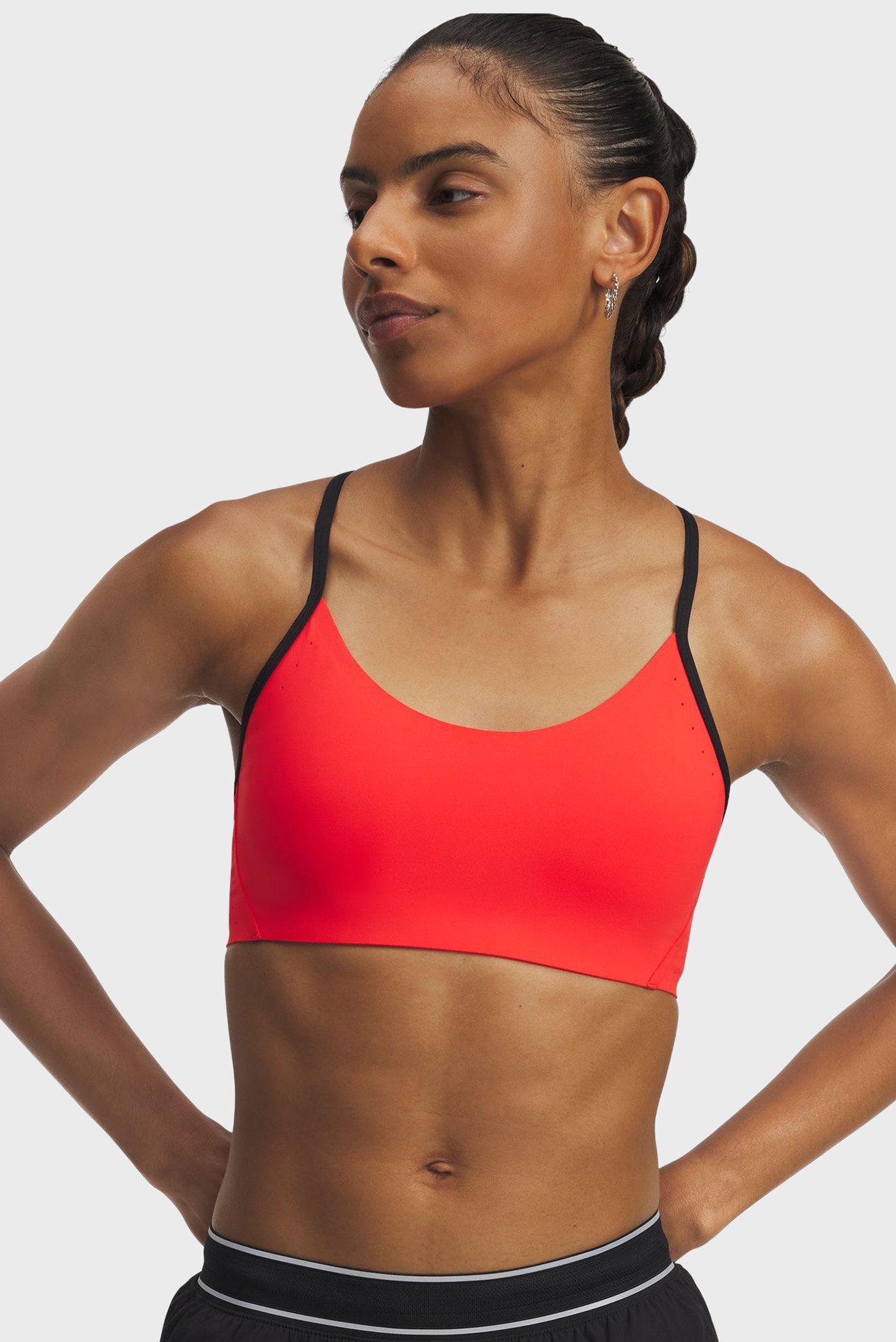Женский красный топ UA Halo Bonded Bra Красный S Under Armour 6009068-713 Женский красный топ UA Halo Bonded Bra Красный S Under Armour 6009068-713
