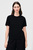 Женская черная футболка KIRANI