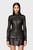 Жіноча чорна шкіряна куртка L-SORY-N1 GIACCA