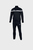 Детский черный спортивный костюм (кофта, брюки)