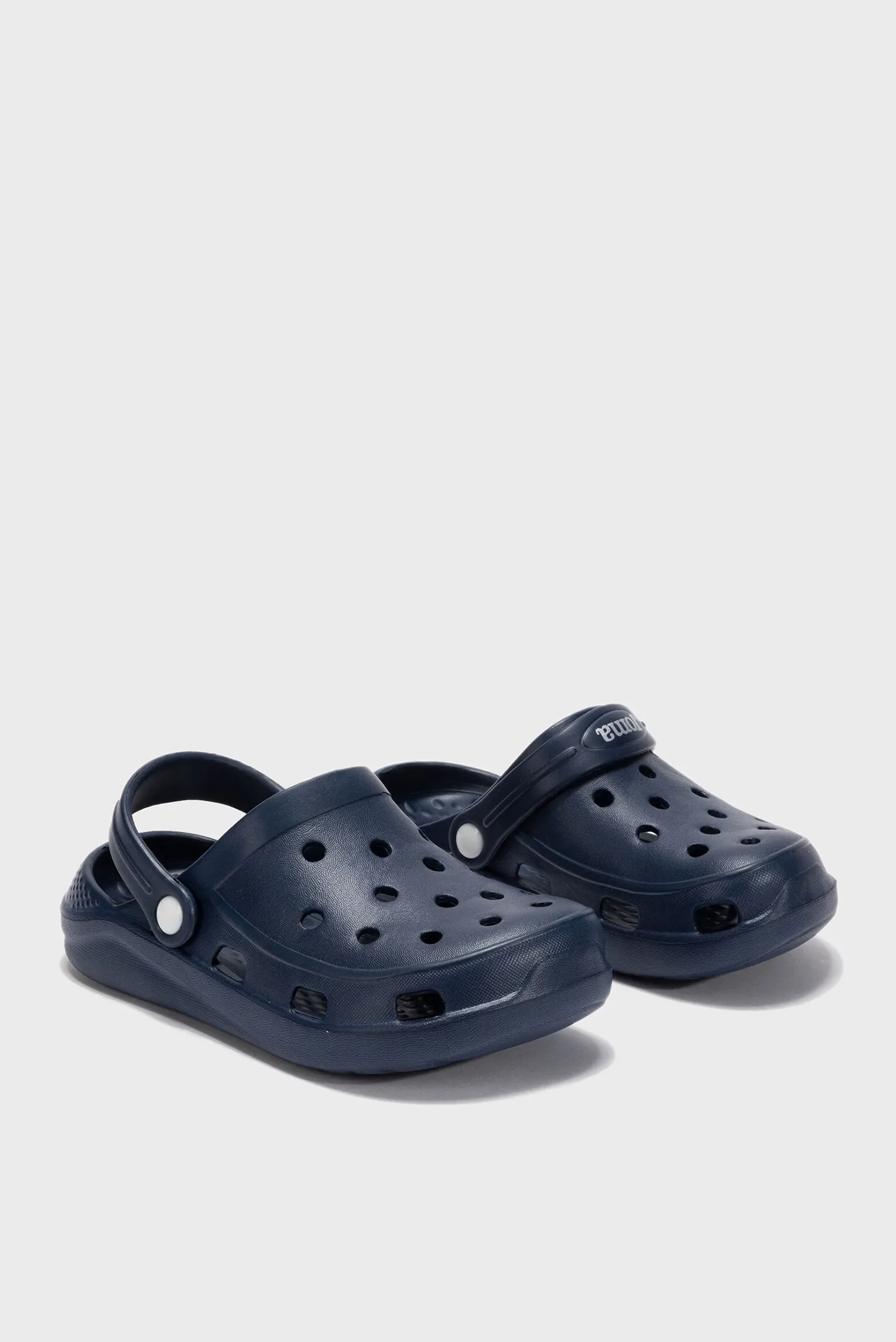 Дитячі темно-сині клоги 3