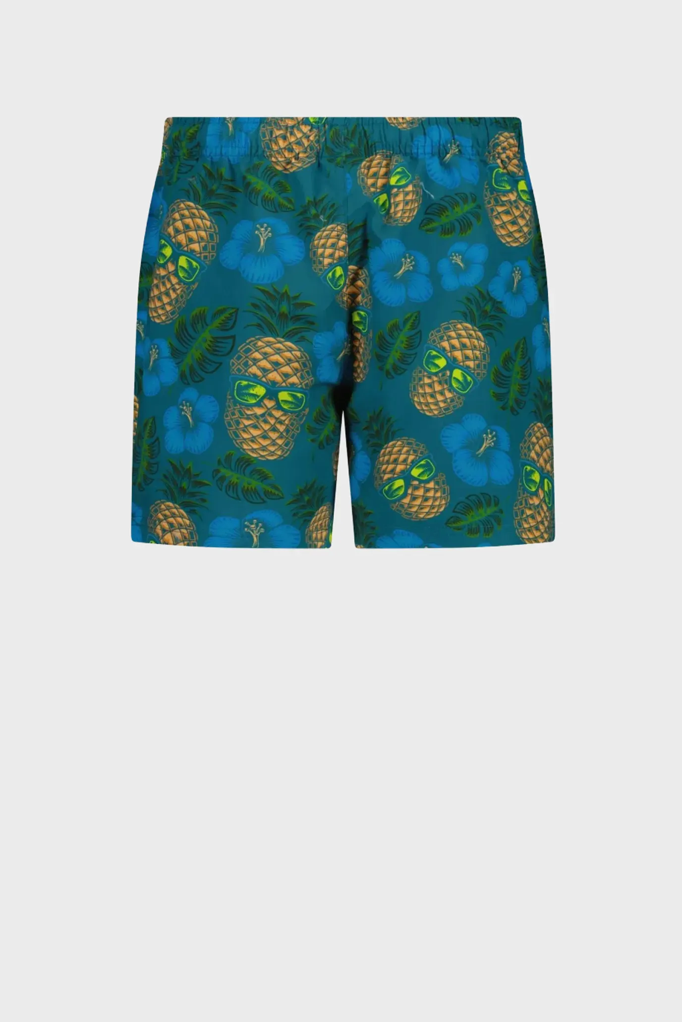 Детские бирюзовые плавательные шорты с узором 2