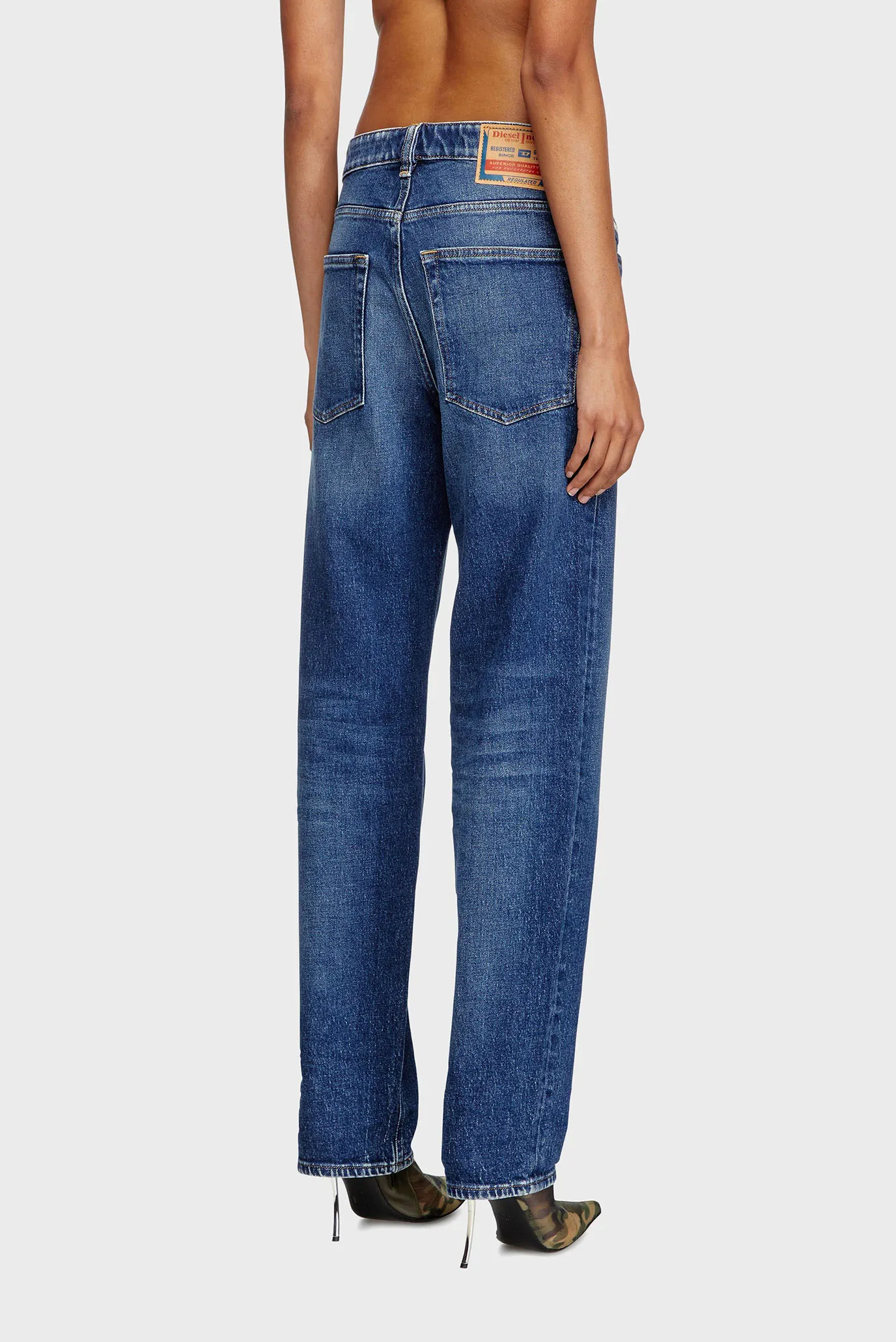 Женские синие джинсы 1988 D-ARK 3