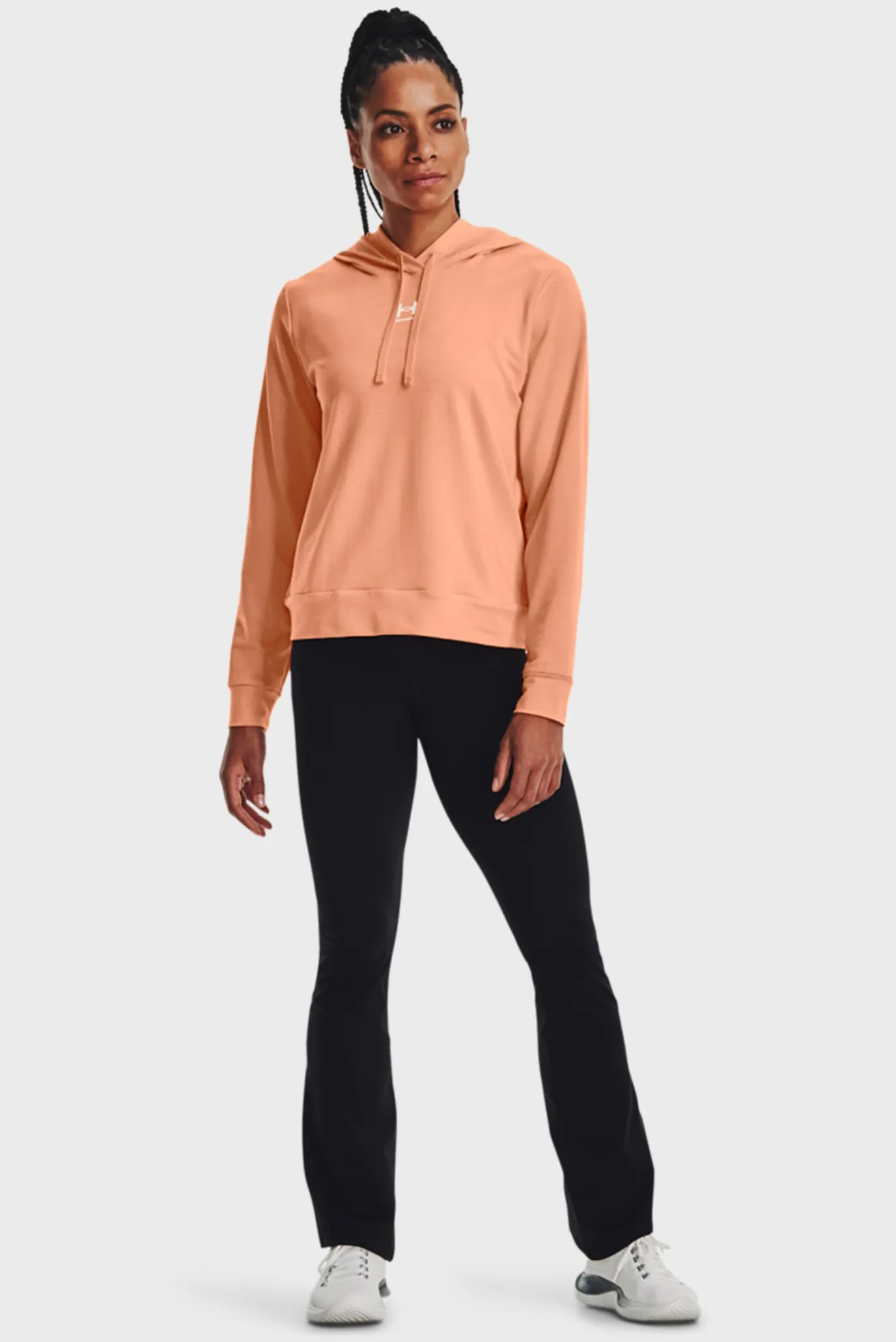 Жіноче персикове худі Rival Terry Hoodie 2