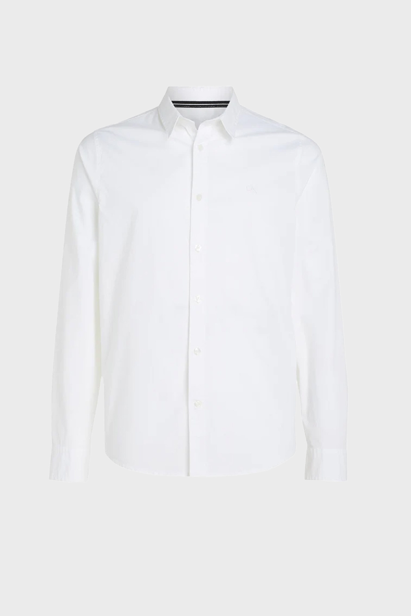 Мужская белая рубашка SLIM STRETCH 1