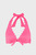 Жіночий рожевий ліф від купальника PINK SCALLOP UNDERWI