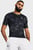 Мужская черная футболка UA HG Armour Printed SS