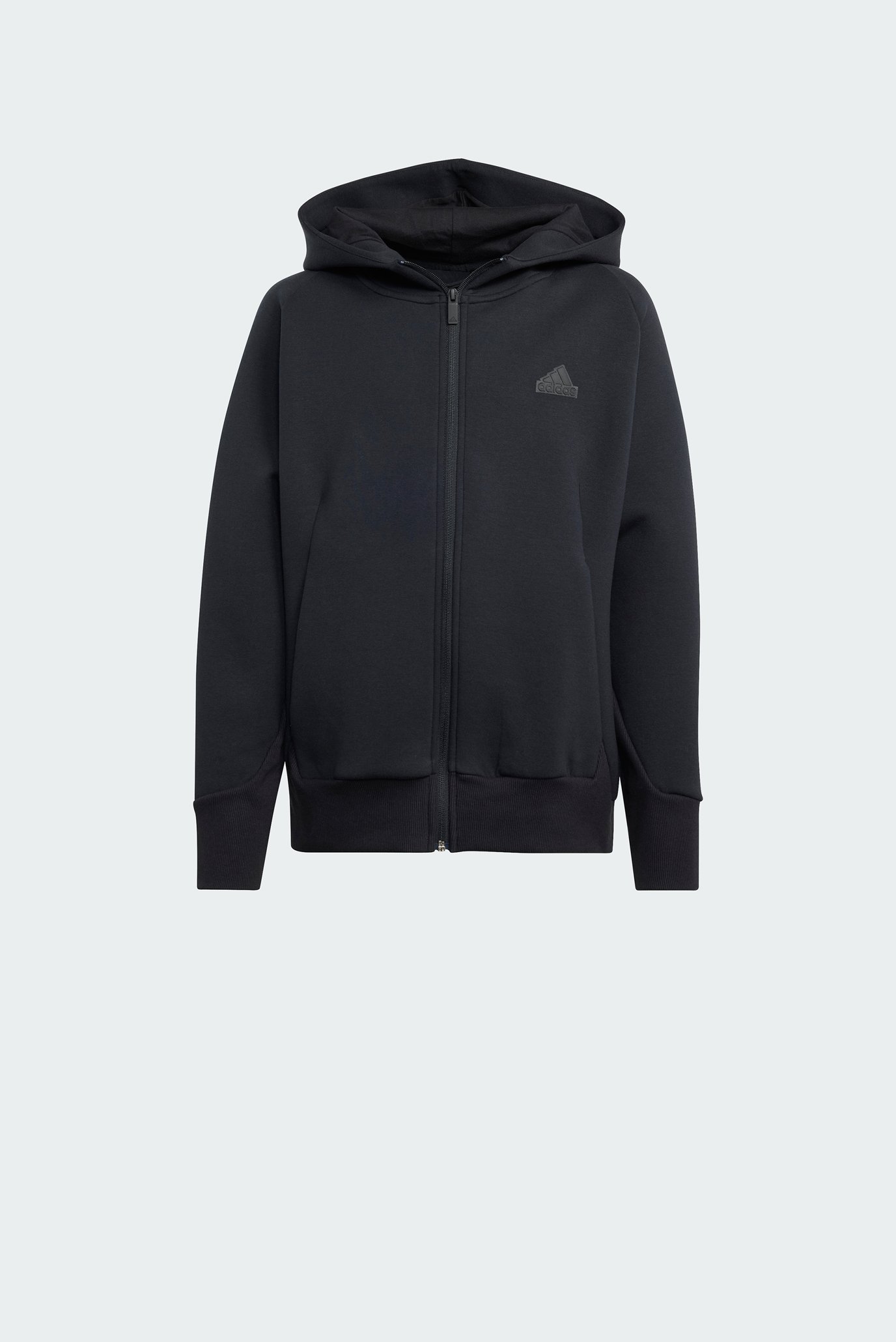 Детское черное худи adidas Z.N.E. Full-Zip Kids 1