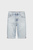 Мужские голубые джинсовые шорты SLIM