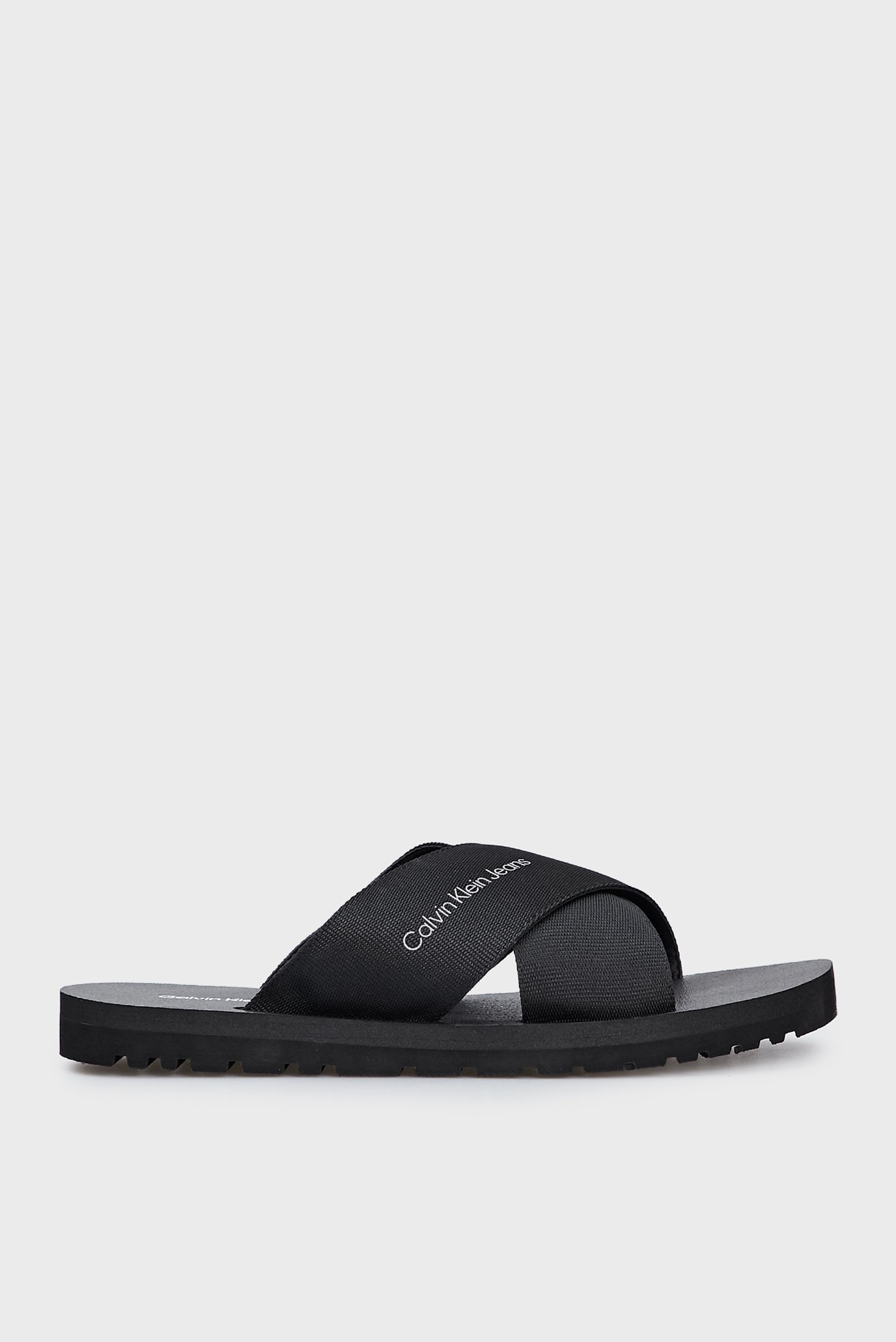 Мужские черные слайдеры CROSS SANDAL SLIPON RP IN BTW 1