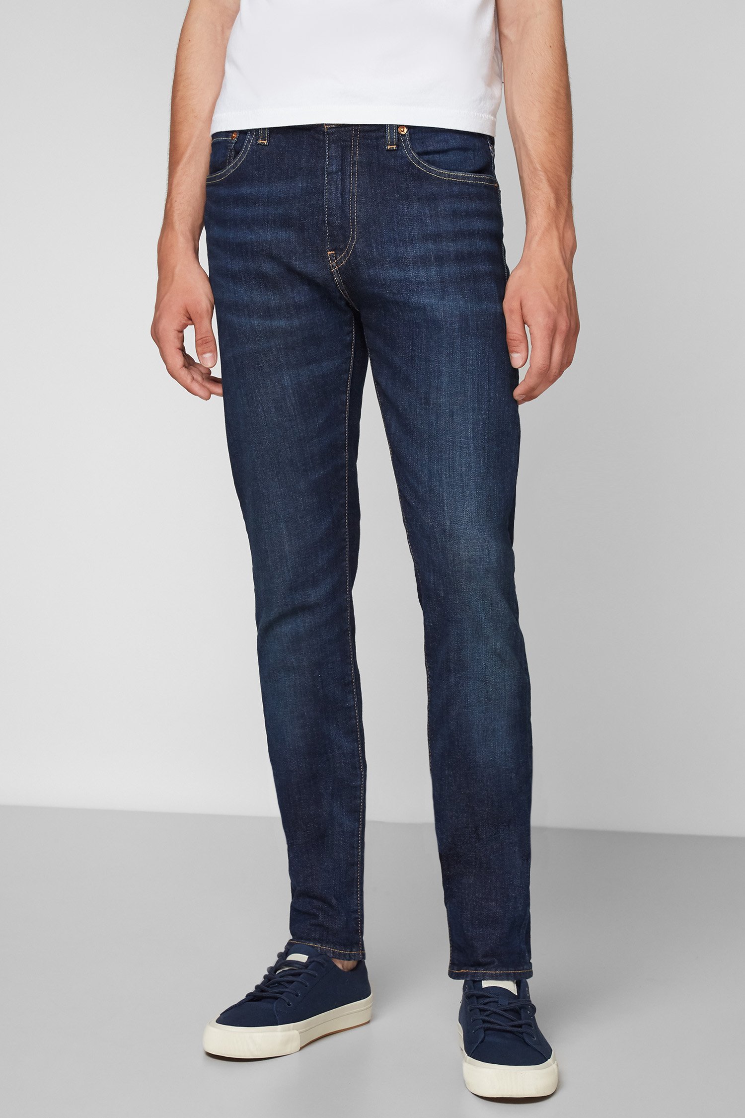 Мужские темно-синие джинсы 512™ Slim Taper 1