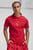 Чоловіча червона футболка Scuderia Ferrari Race Big Shield Men's Motorsport Tonal Tee