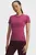 Жіноча малинова футболка UA Vanish Seamless SS