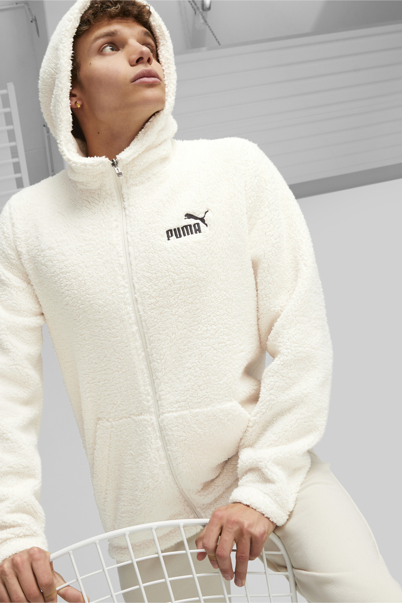 Толстовка ESS+ Men's Full-Zip Hoodie PUMA 675984 — MD-Fashion