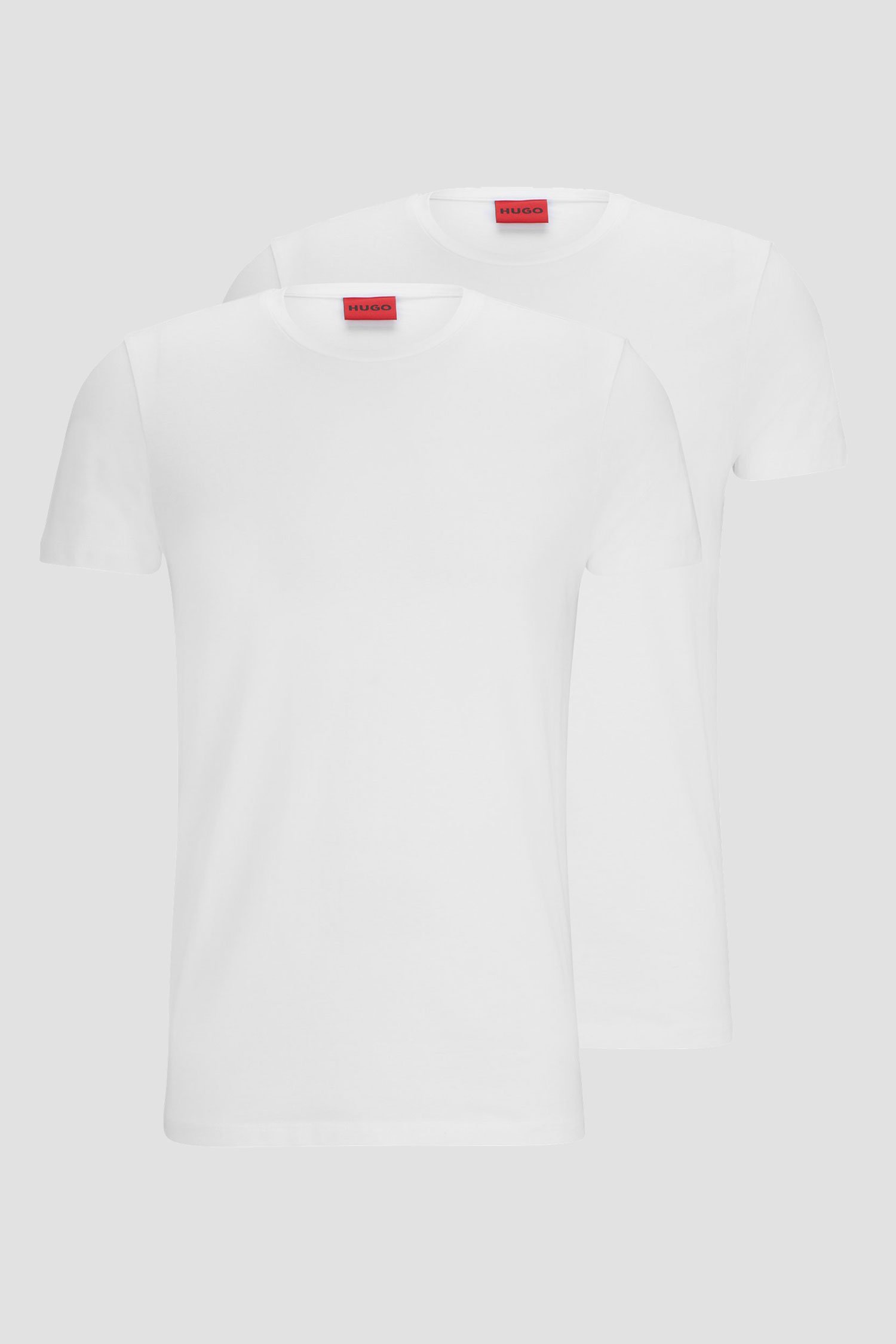 Чоловіча біла футболка (2 шт) 1