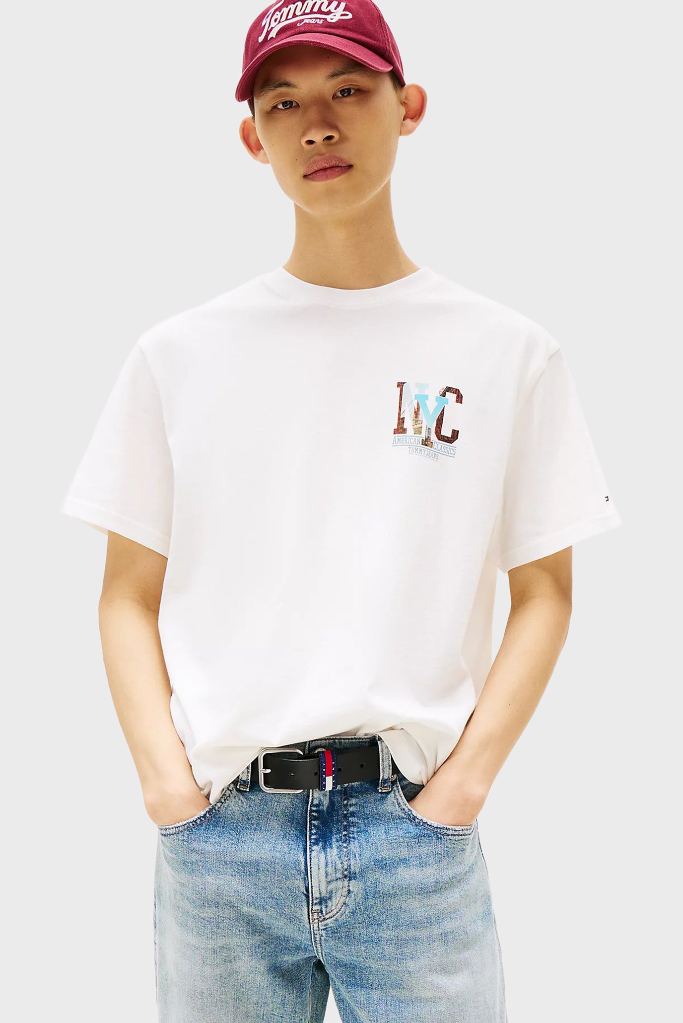 Мужская белая футболка RLX NOVELTY GRAPHIC Белый M Tommy Jeans DM0DM21831 Мужская белая футболка RLX NOVELTY GRAPHIC Белый M Tommy Jeans DM0DM21831