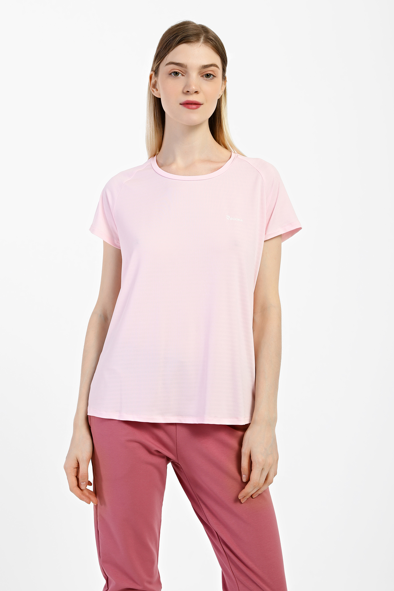 Жіноча рожева футболка Wiluna 1