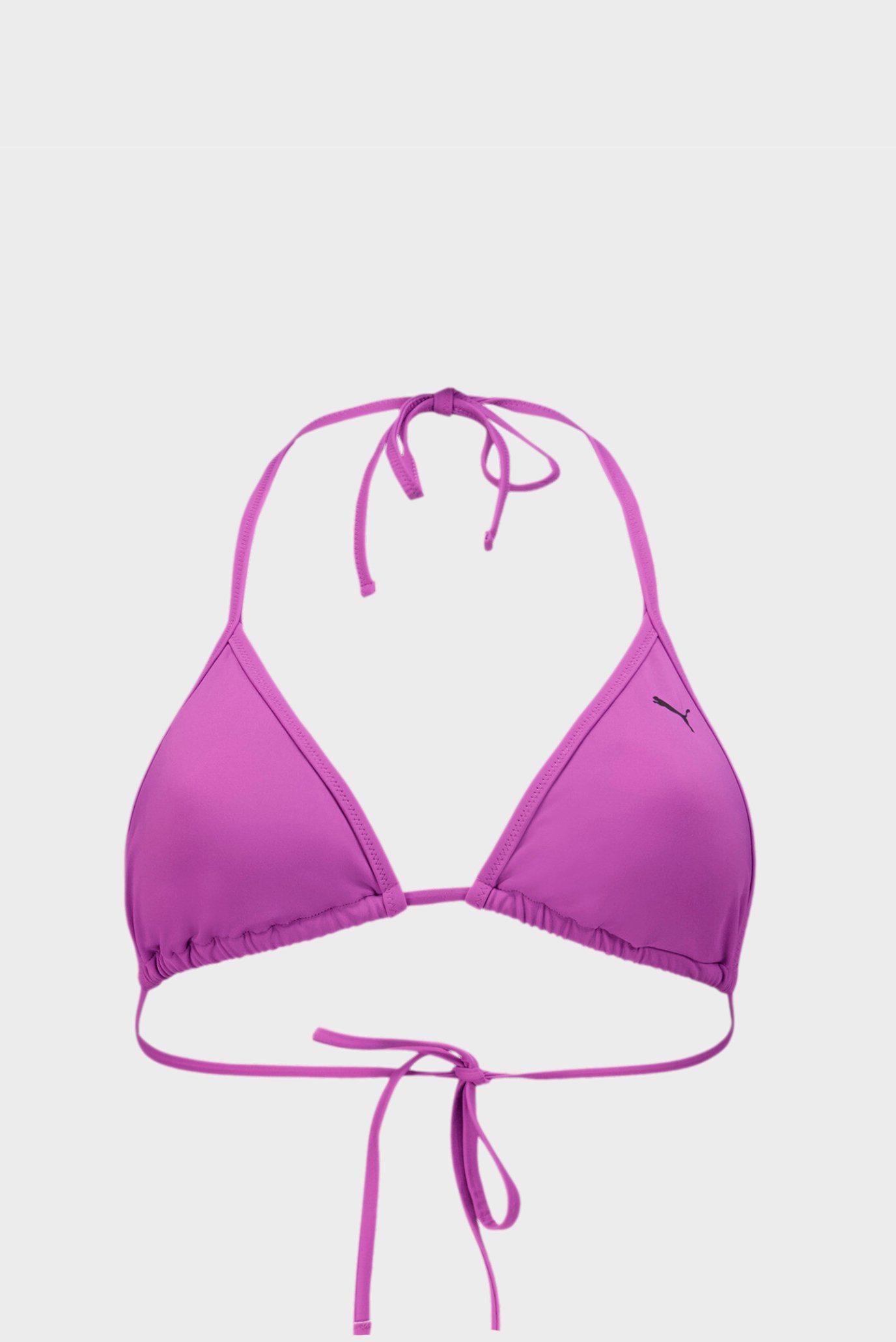 Женский фиолетовый лиф от купальника PUMA Swim Women Triangle Bikini Top 1