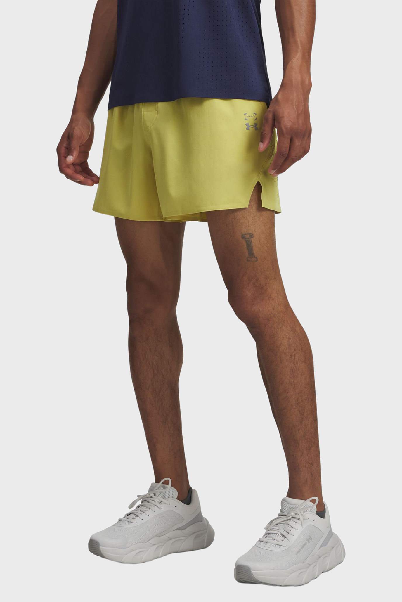 Мужские желтые шорты UA Halo Train Short Желтый M Under Armour 6005915-729