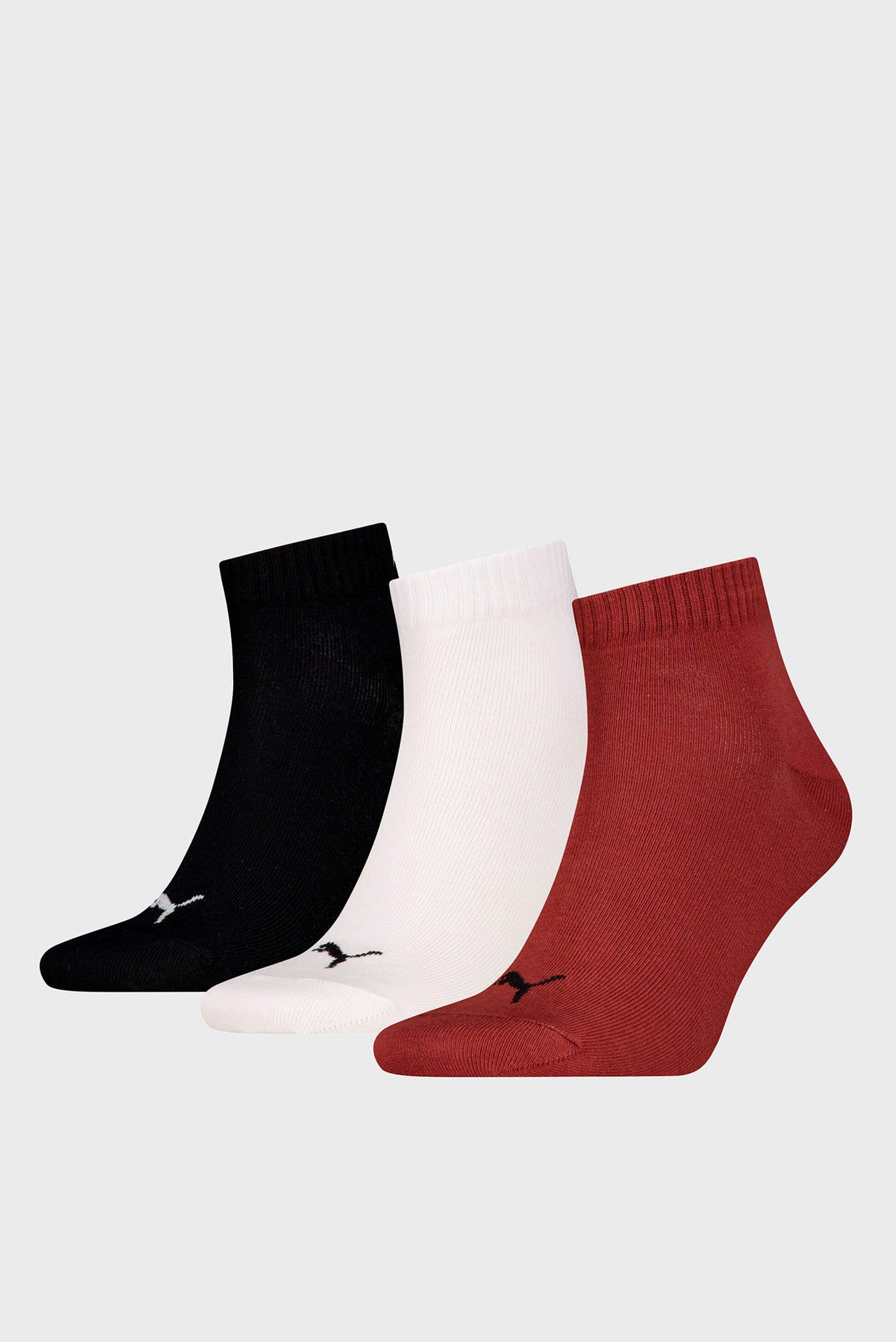 Носки (3 пары) Quarter Socks Unisex 1