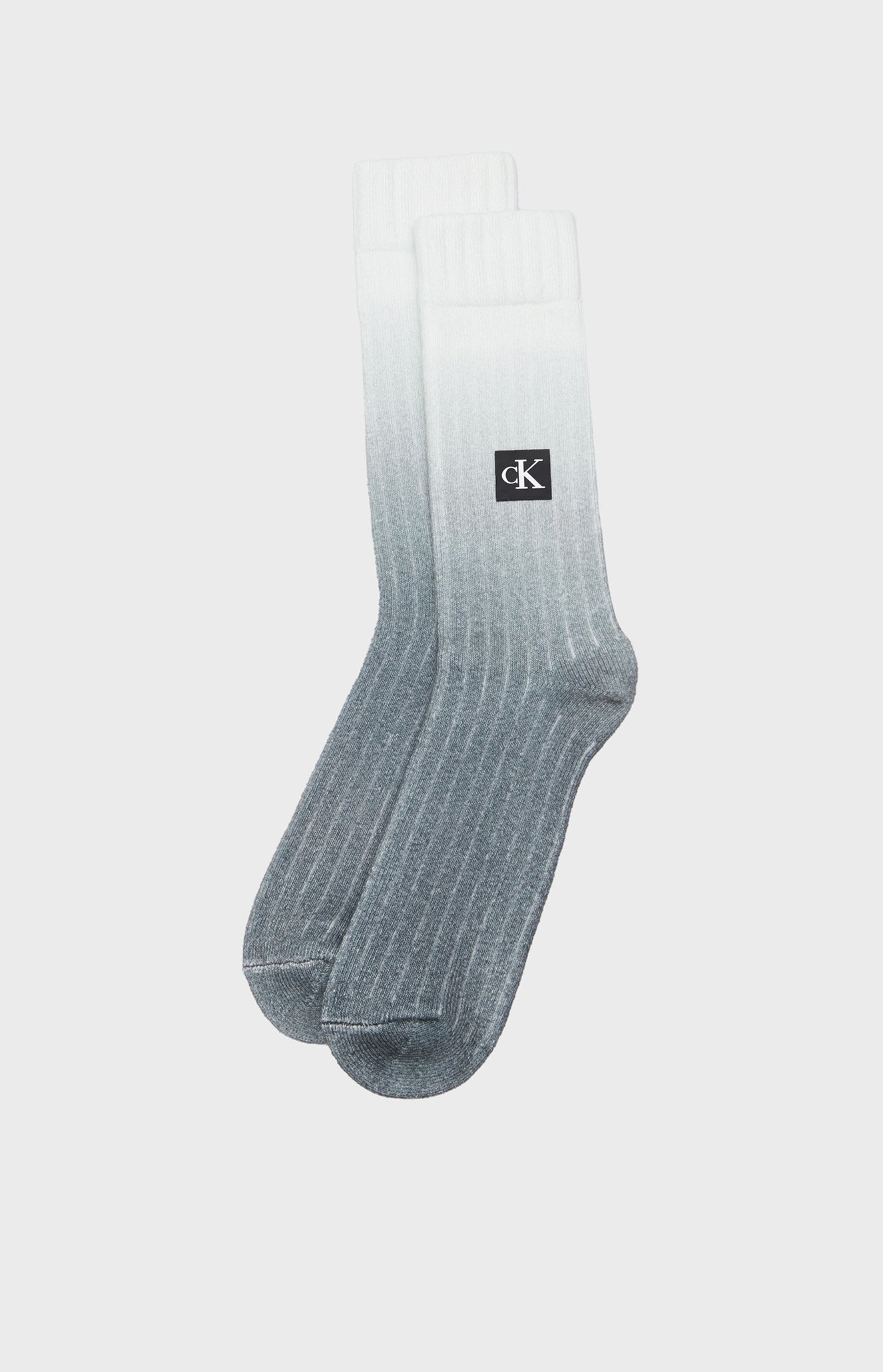 Чоловічі сірі шкарпетки GRADIENT PRINT 1