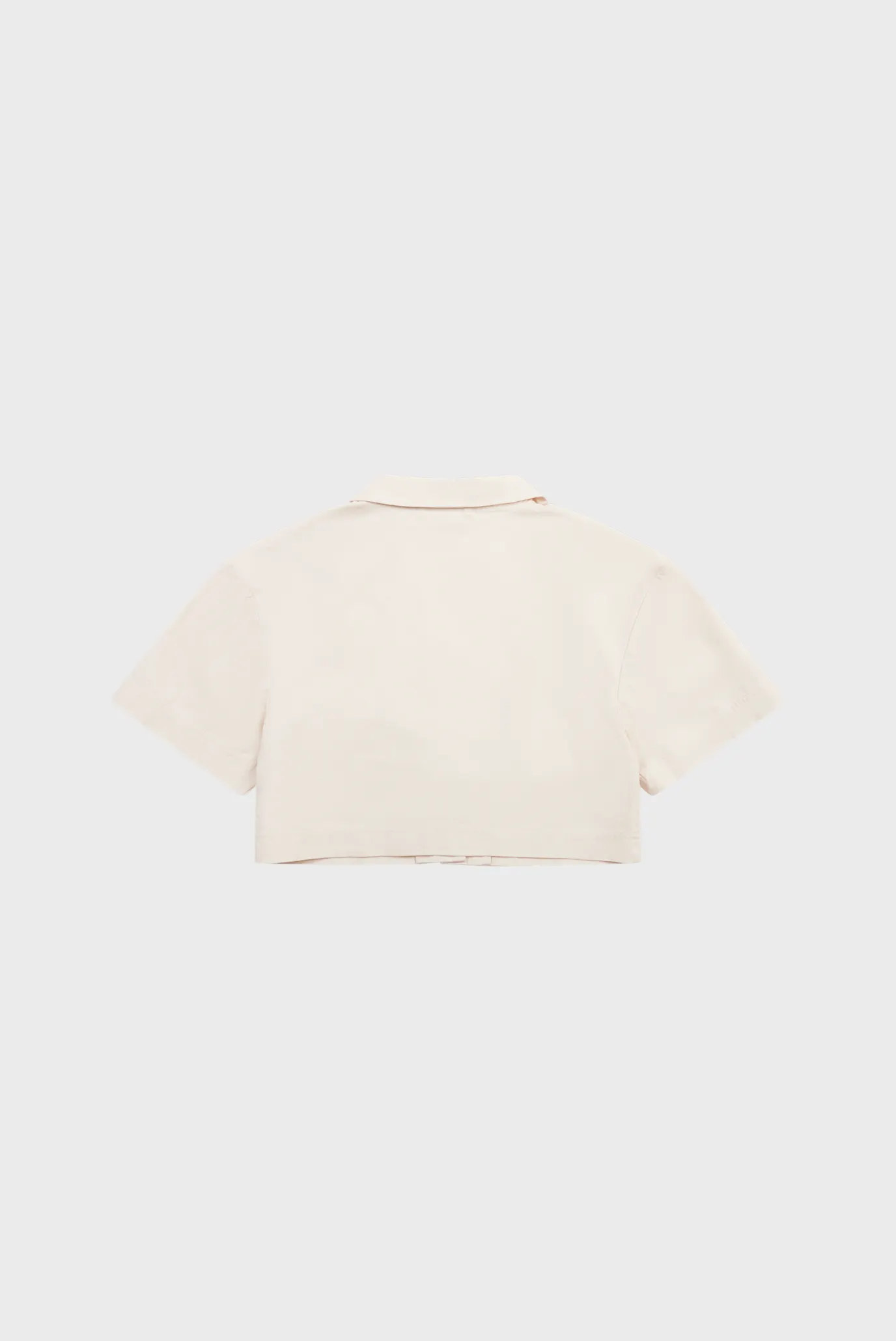 Жіноча біла сорочка Wardrobe Essentials Cropped Shirt Woven Women 2