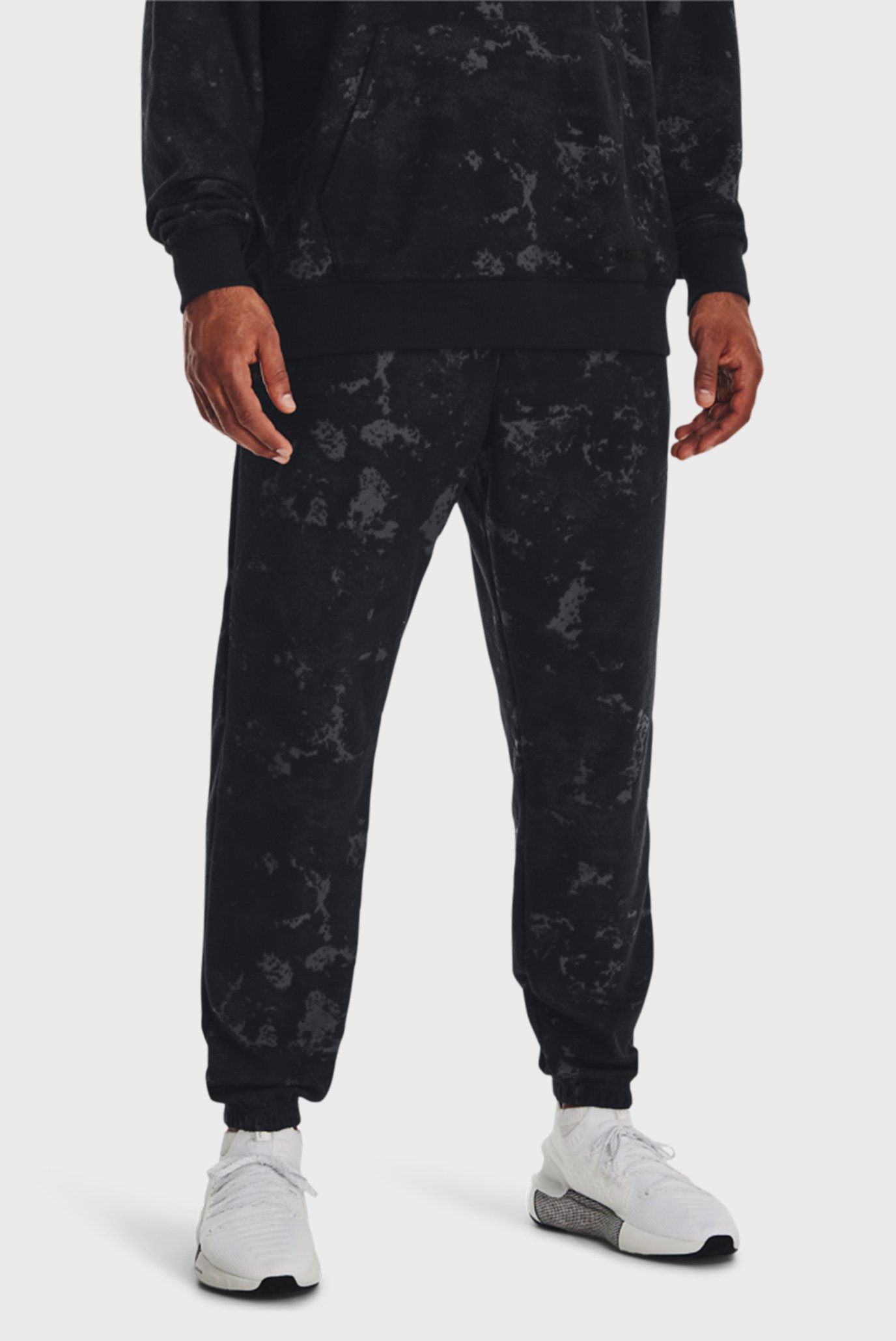 Чоловічі чорні спортивні штани UA Journey Terry Joggers 1