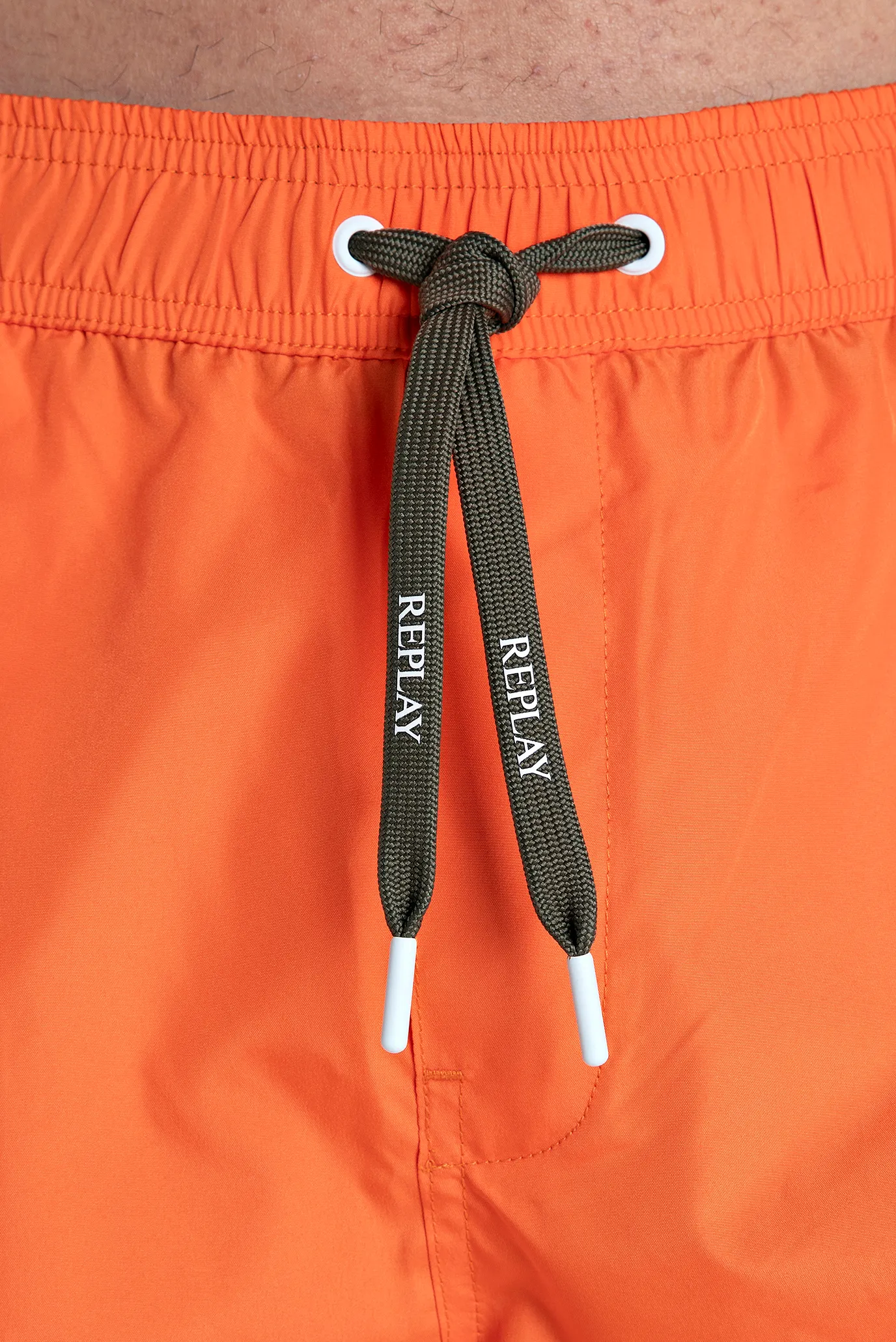 Чоловічі помаранчеві плавальні шорти 3