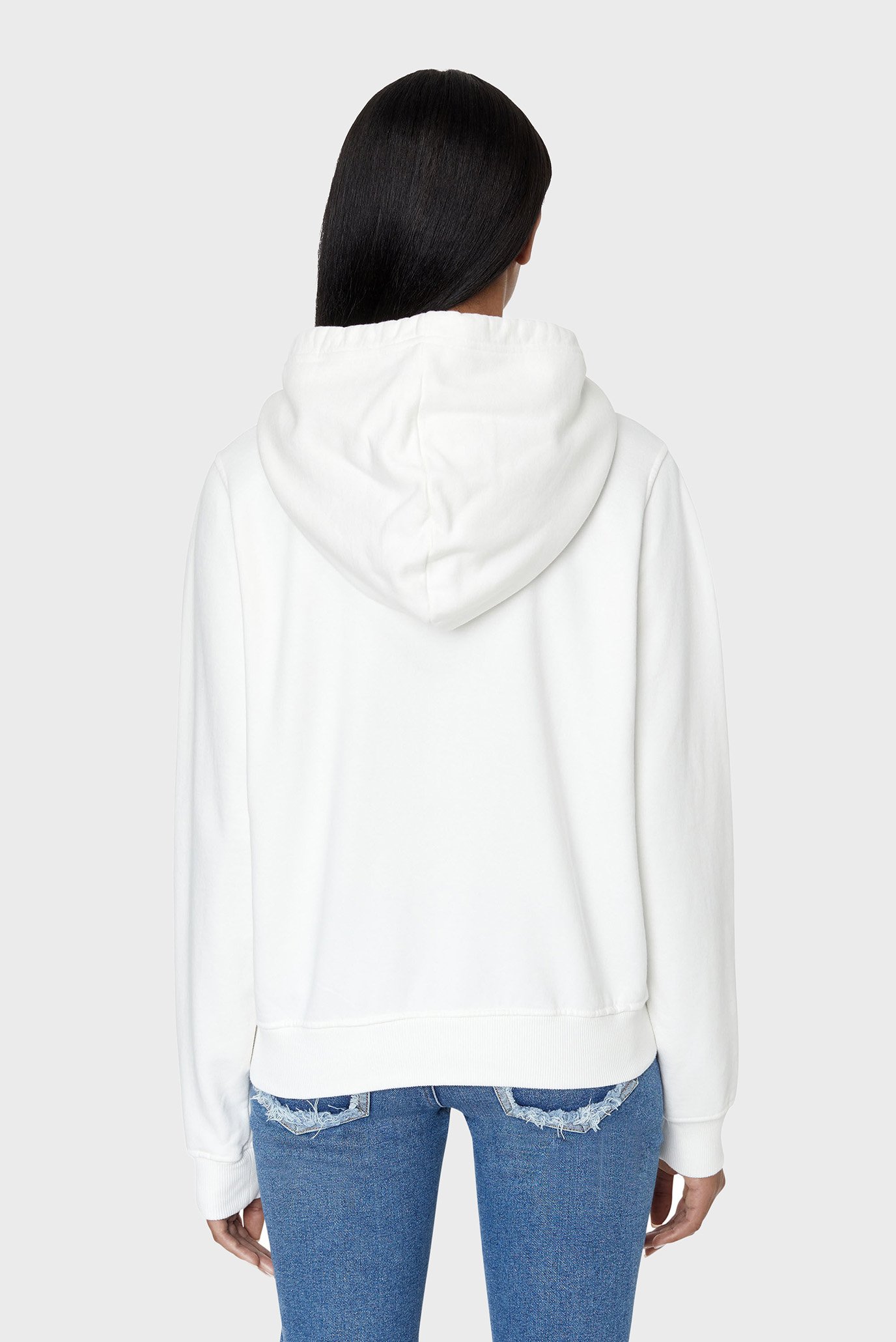 Женское белое худи F-REGGY-HOOD-E1 Diesel A06570 0NAZQ — MD-Fashion