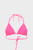 Женский розовый лиф от купальника PUMA Swim Women Triangle Bikini Top