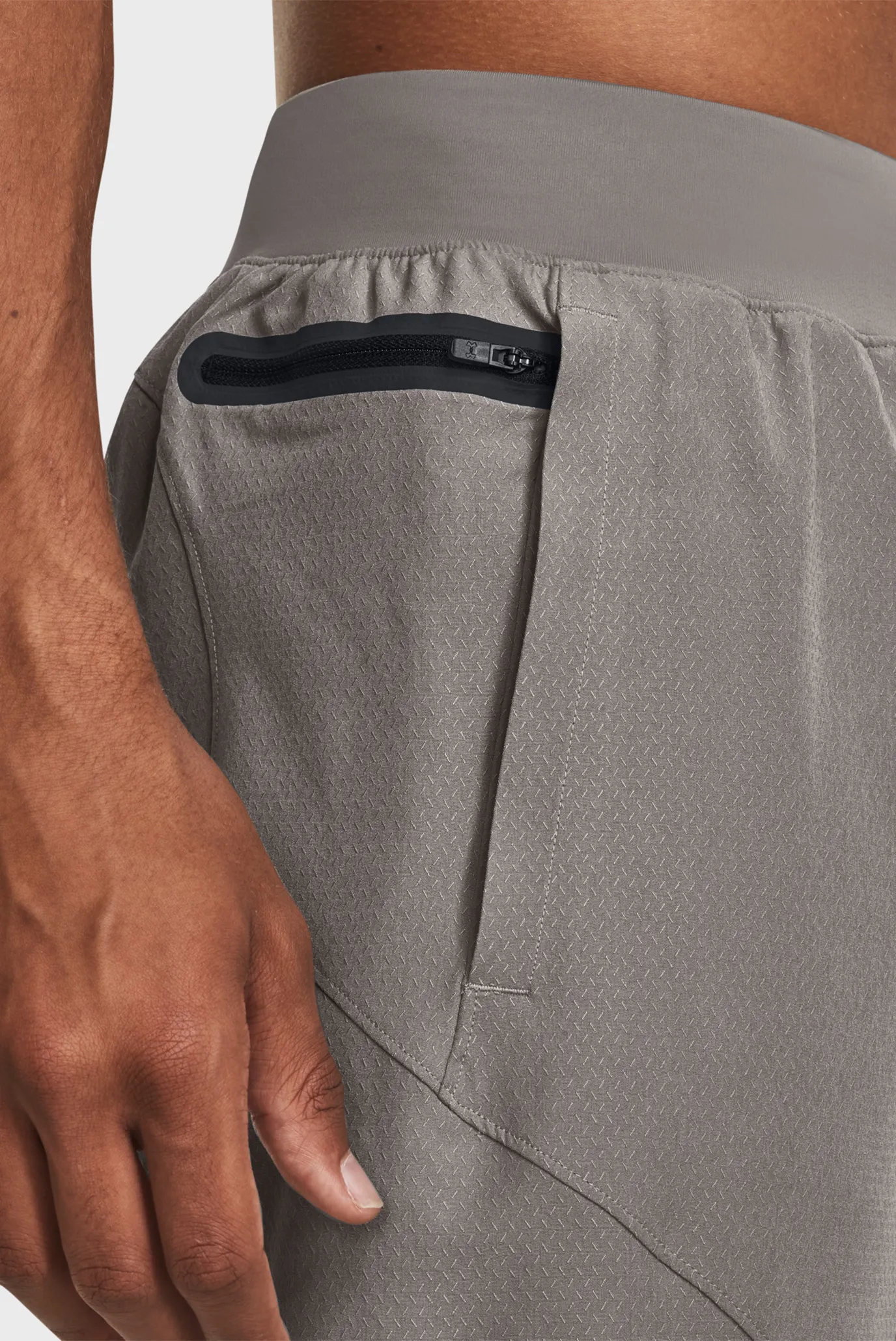 Чоловічі сірі спортивні штани UA Unstoppable Txtr Jogger 4