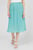 Женская бирюзовая плиссированная юбка LOIS