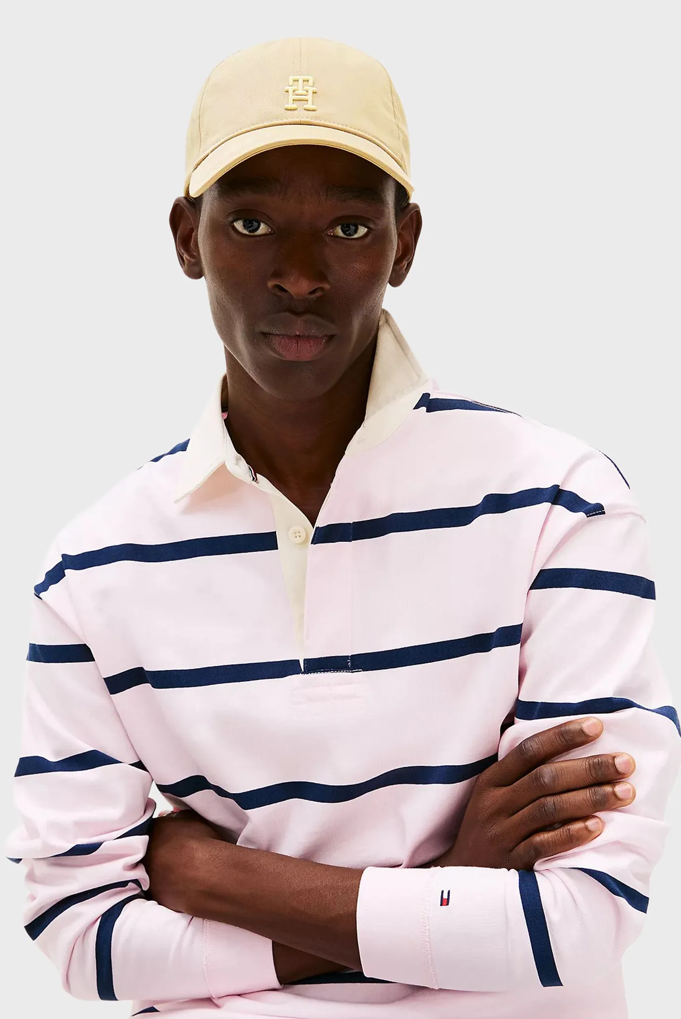 Чоловіча бежева кепка TH IMD COLOR 6 PANEL CAP 2