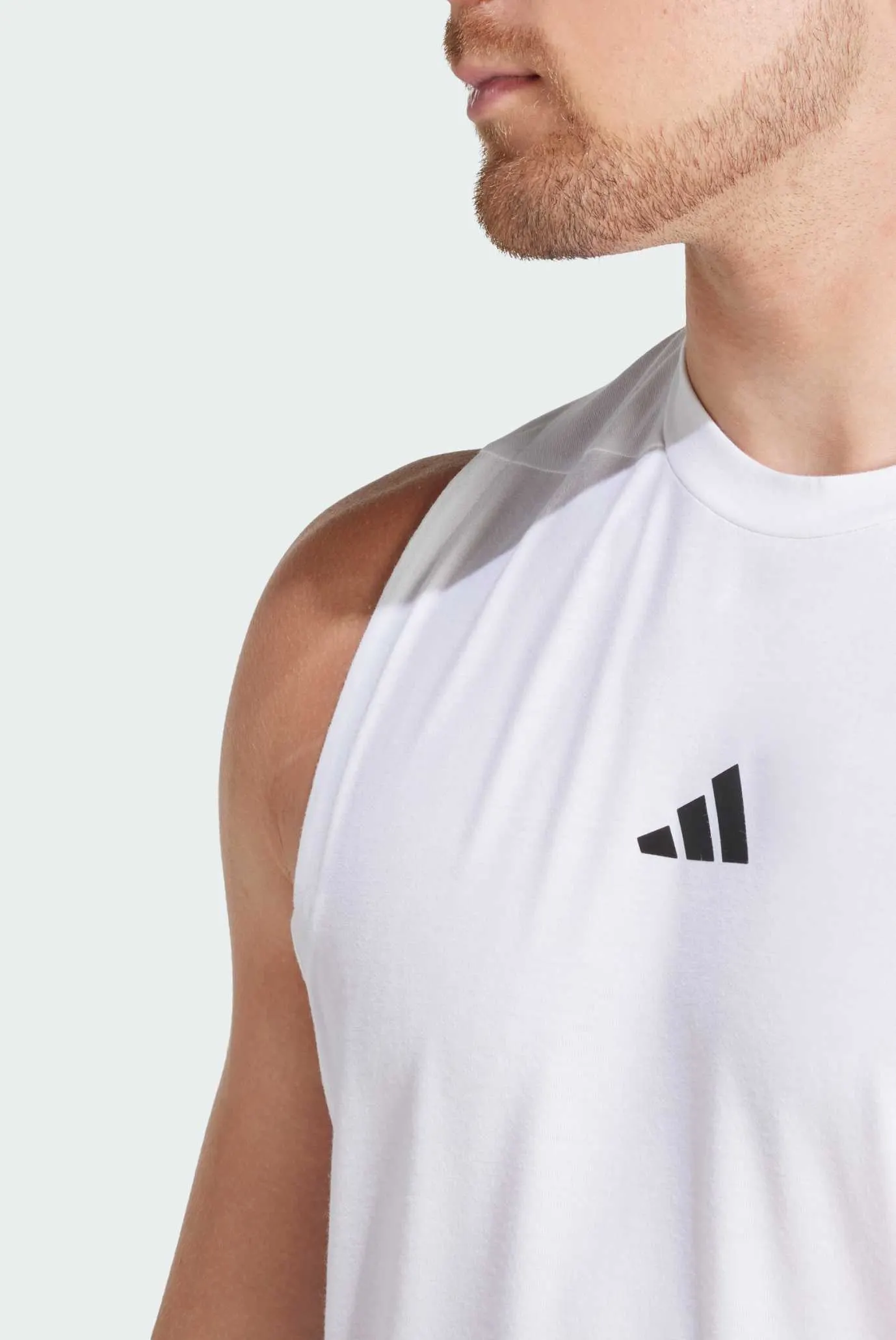 Чоловіча біла майка Designed for Training Workout 4